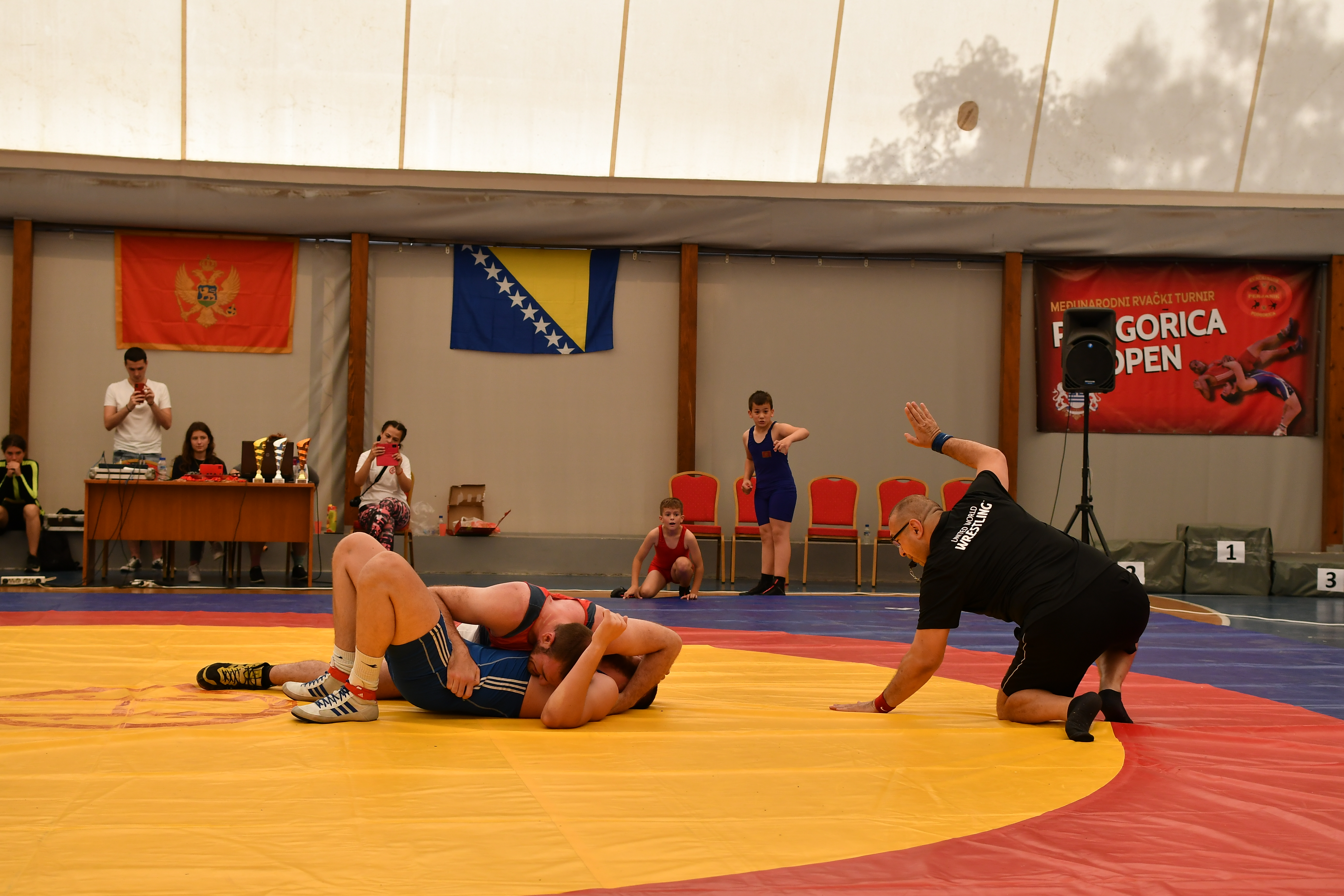 Održan međunarodni turnir u rvanju u nedavno rekonstruisanoj dvorani Venom