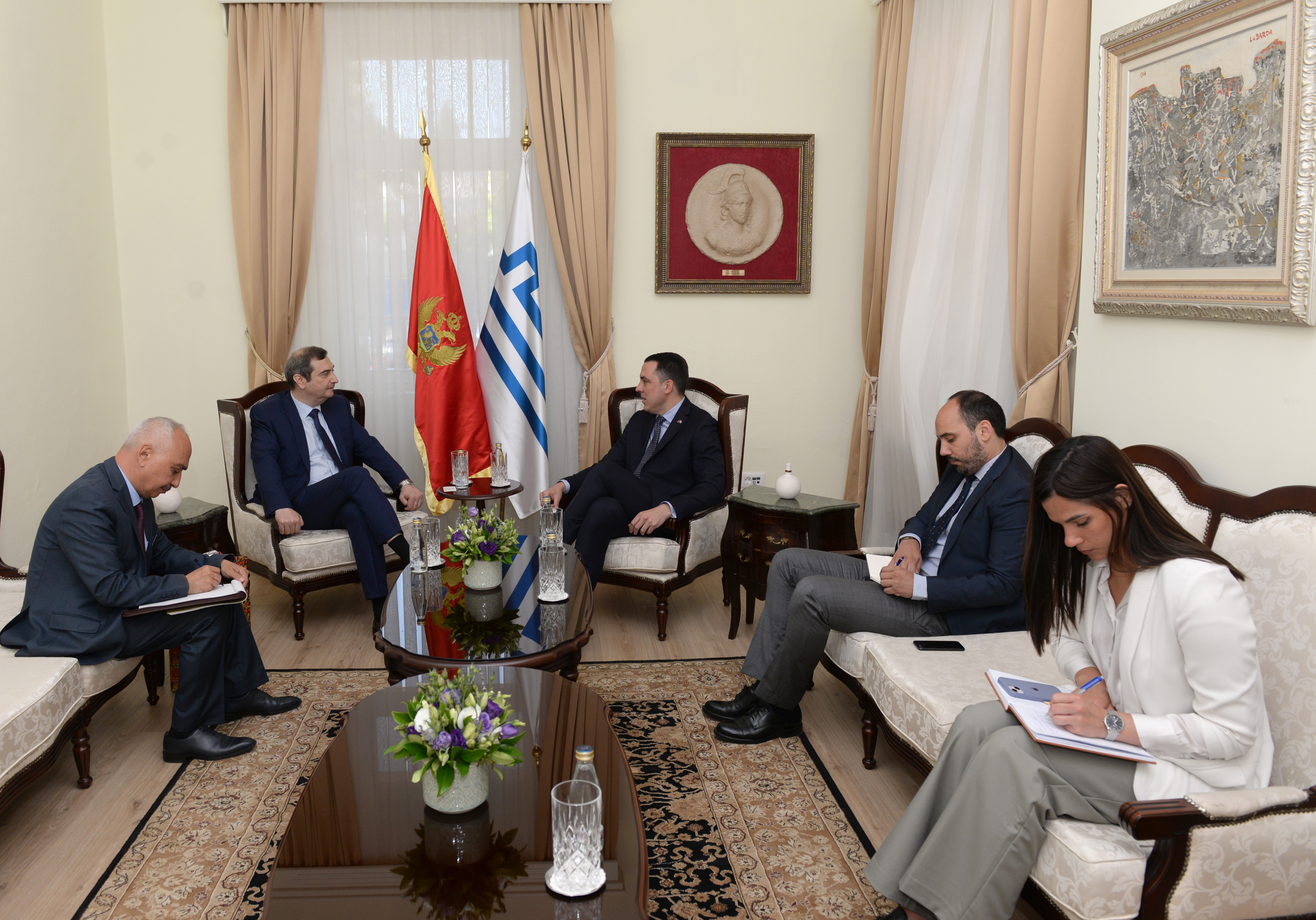 Vuković upriličio prijem za ambasadora Azerbejdžana: Jačati odnose između Podgorice i Bakua