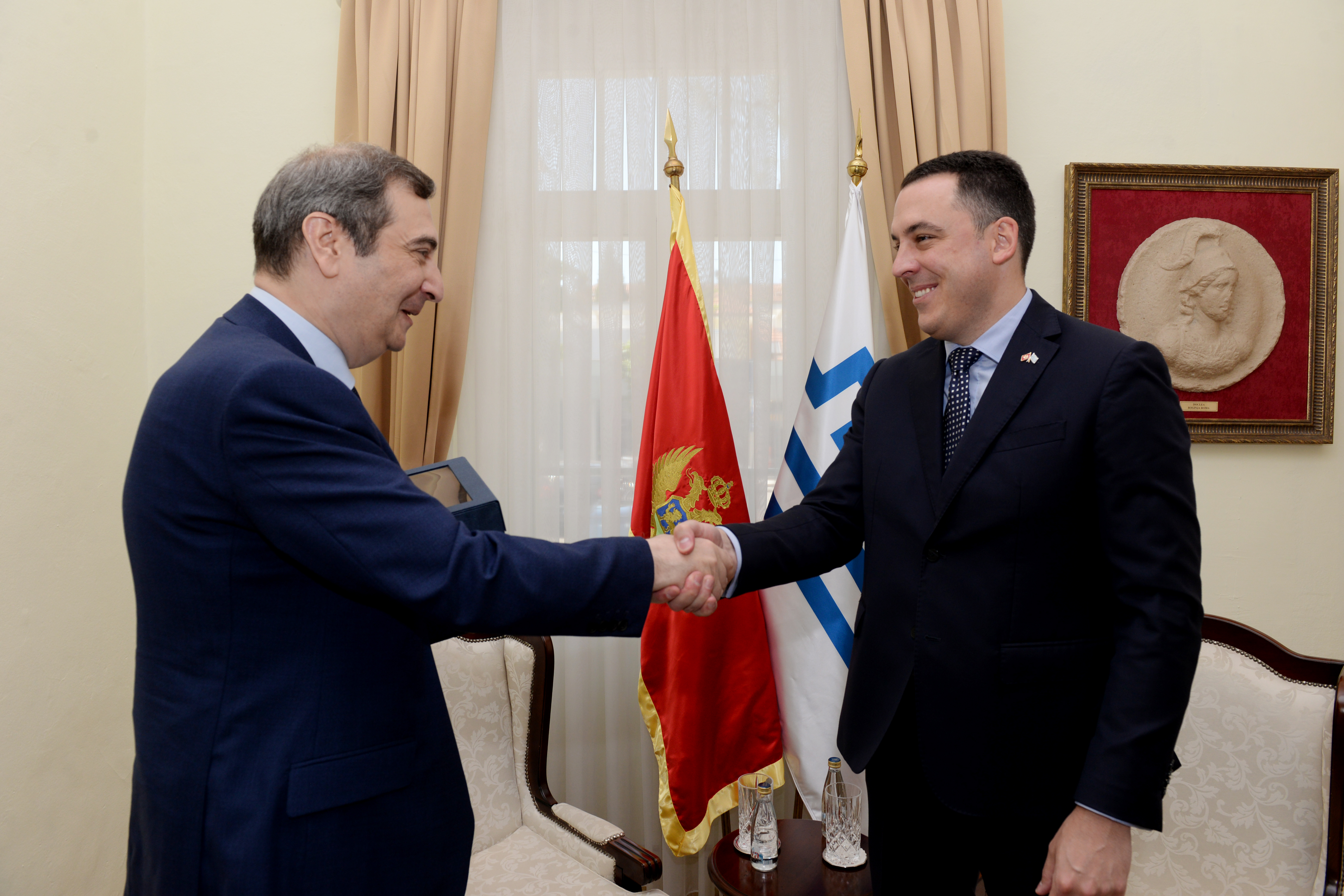 Vuković upriličio prijem za ambasadora Azerbejdžana: Jačati odnose između Podgorice i Bakua