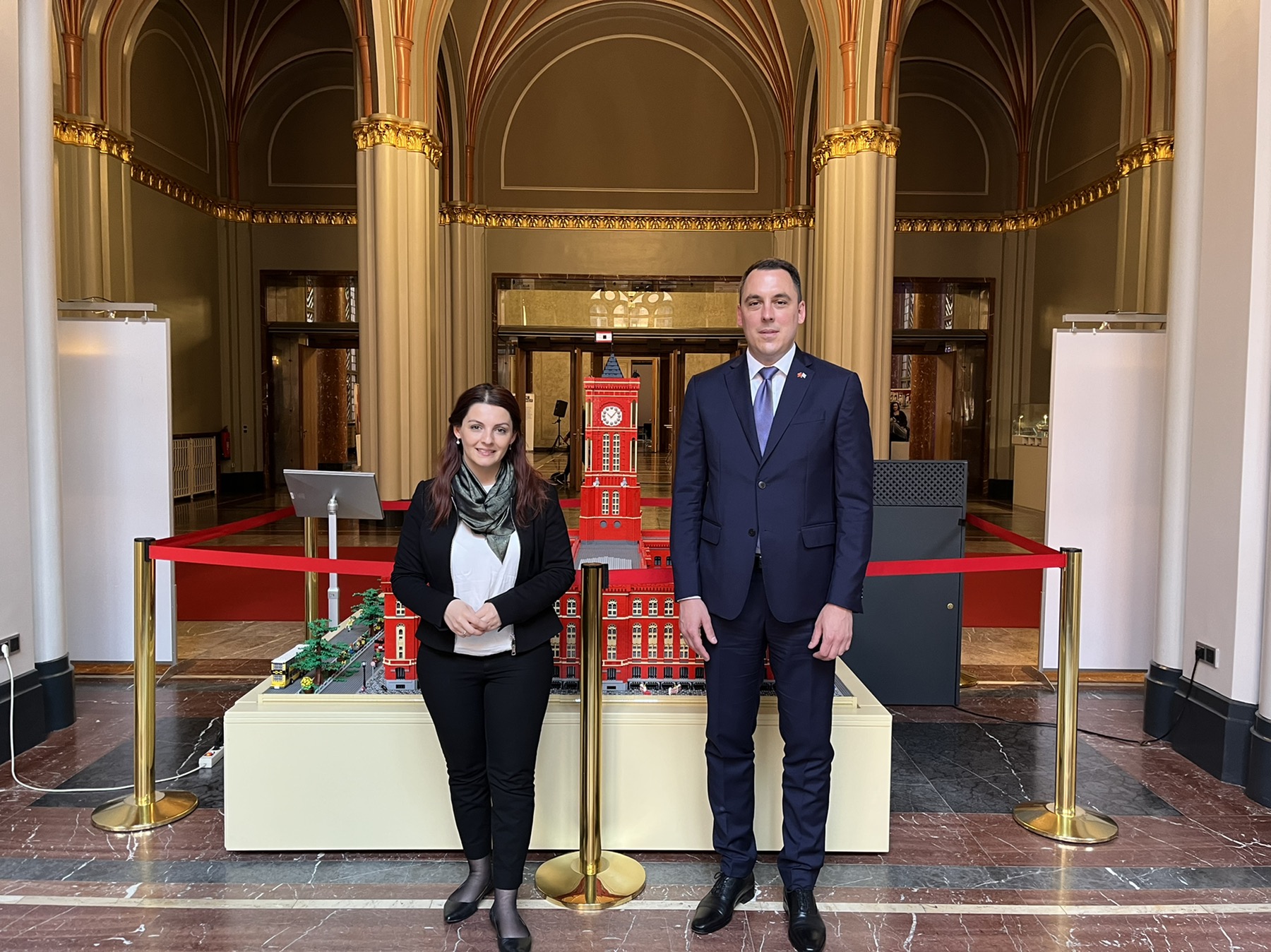 Vuković sa gradskom upravom Berlina: Dogovorena saradnja u brojnim oblastima