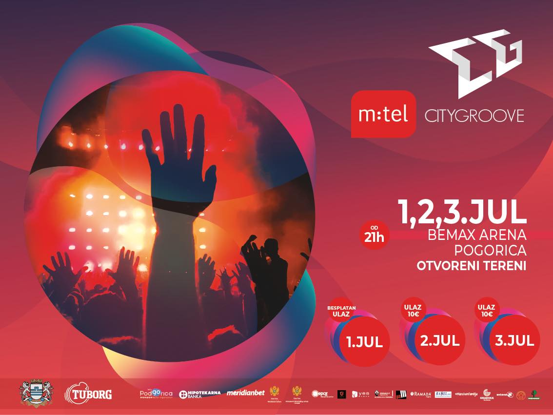 Festival City Groove od 1. do 3 jula