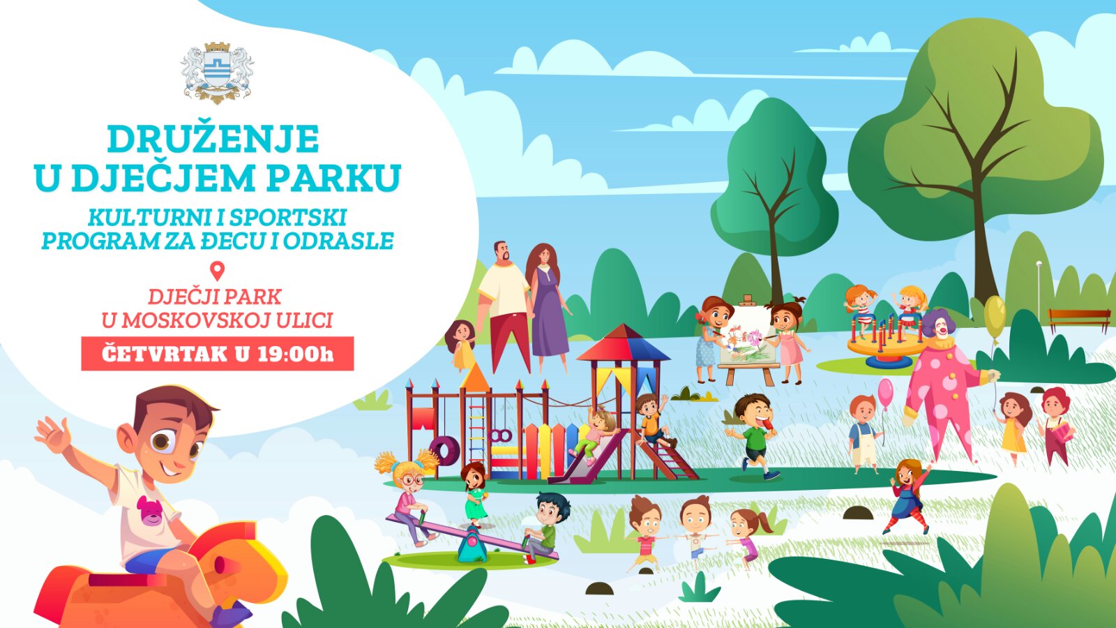 Sadnja u novom parku u blizini KCCG i obilazak rekonstruisanog Dječjeg parka