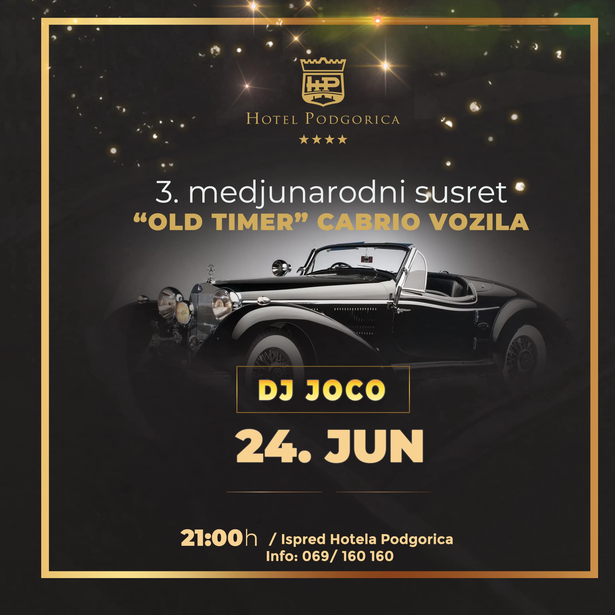 Najava: Prvi Cabrio Old Timer skup u Podgorici