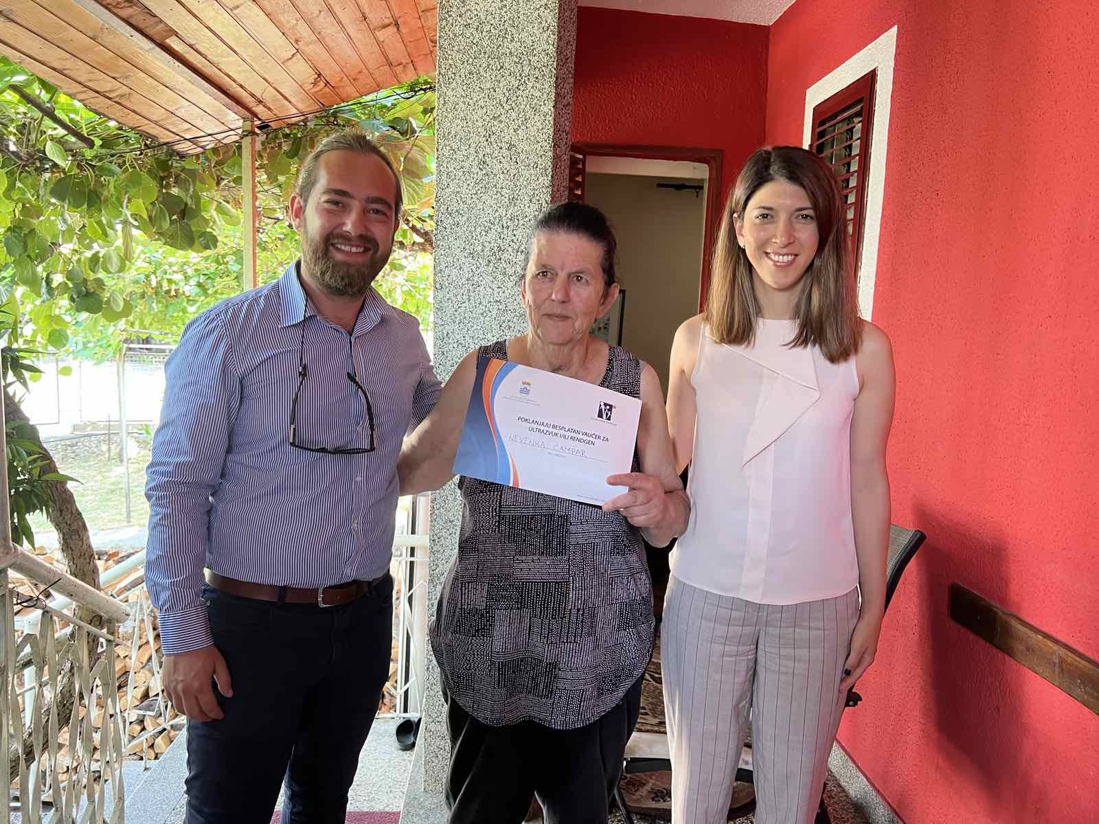 Za najstarije građane Podgorice obezbijeđeni vaučeri za besplatna dijagnostička snimanja