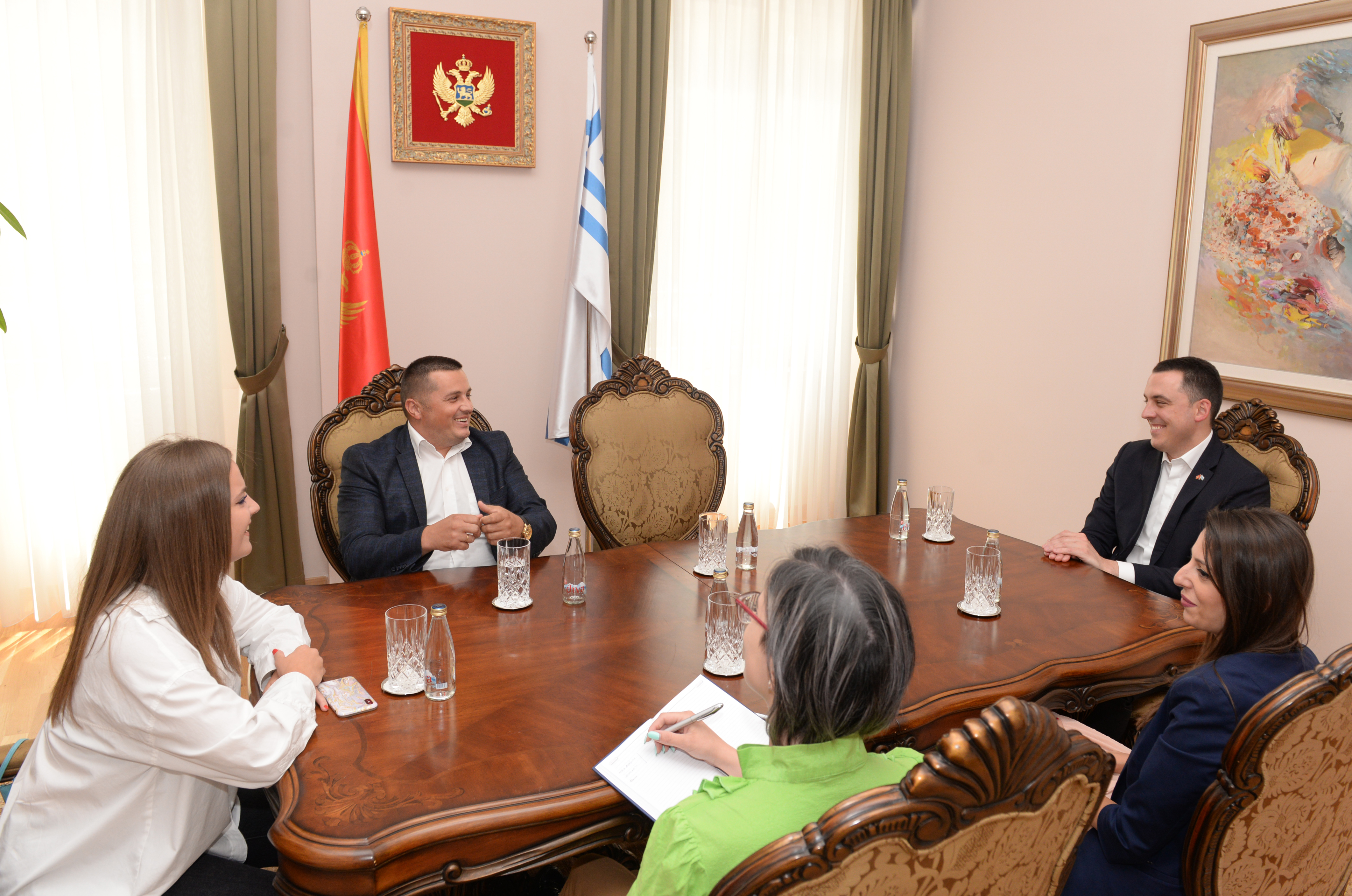 Vuković poželio sreću prvoj ženi vatrogascu u Službi zaštite i spašavanja