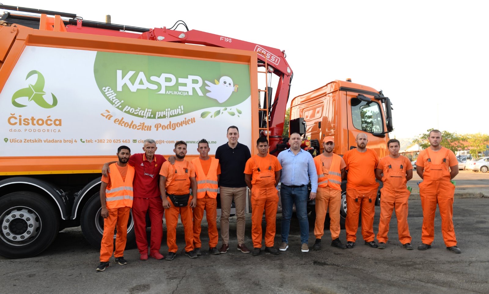 Nova ulaganja u modernizaciju opreme "Čistoće"; Autosmećar vrijedan preko 250.000 eura predat na upotrebu