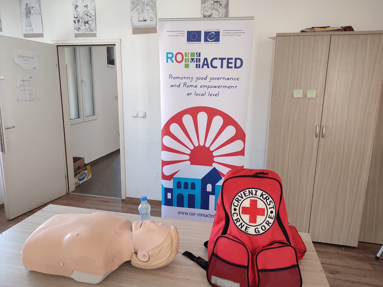 Održana radionica prve pomoći za pripadnike RE populacije