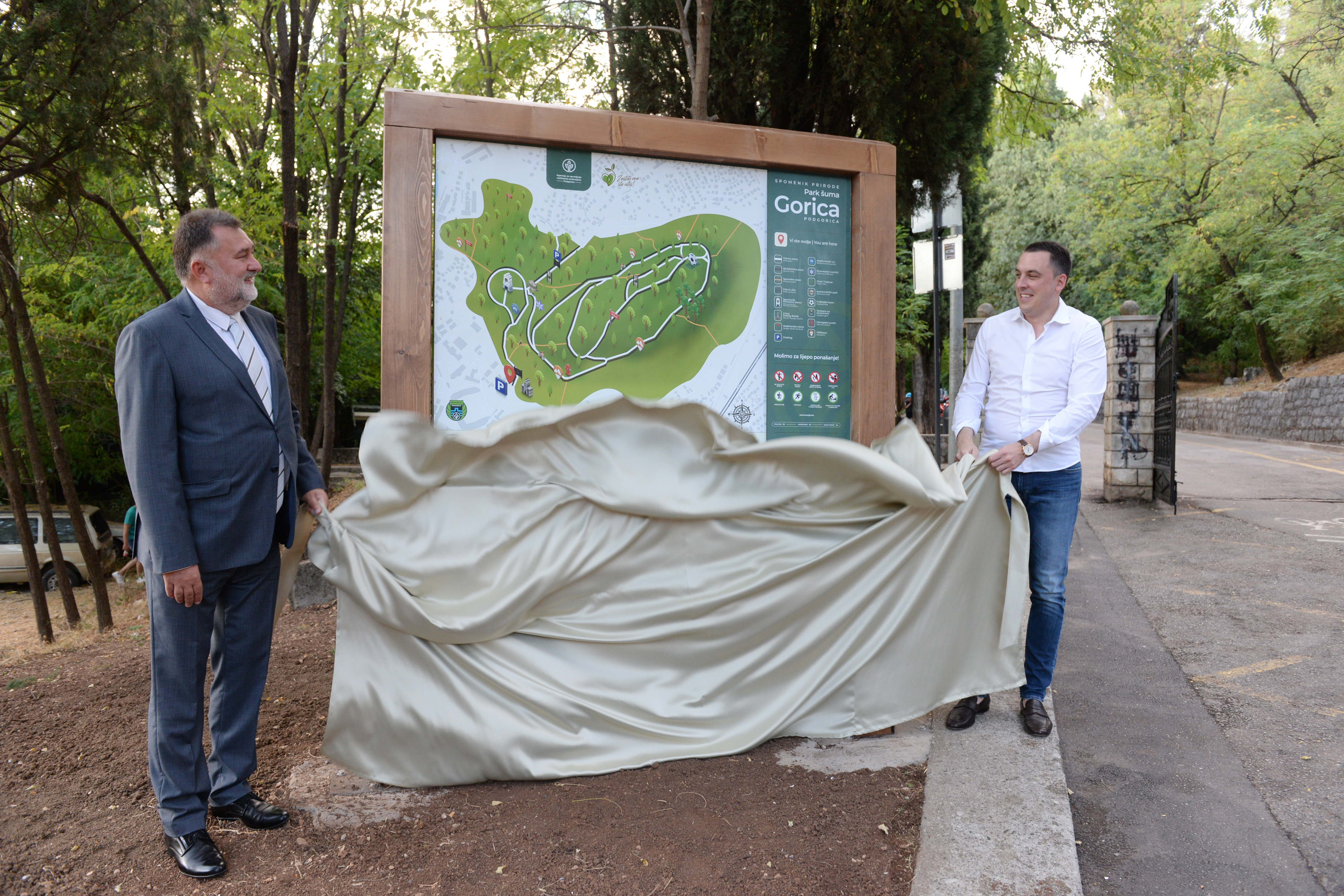Na Gorici postavljene informativne table; Novi sadržaj prilagođen prirodnom ambijentu zaštićenog područja