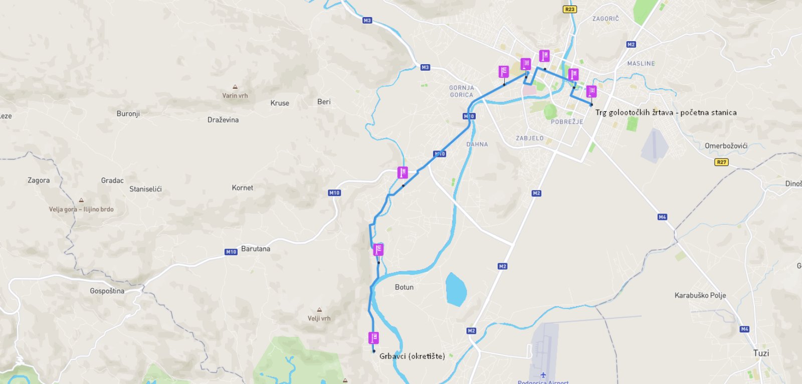 Glavni grad preuzima petu autobusku liniju