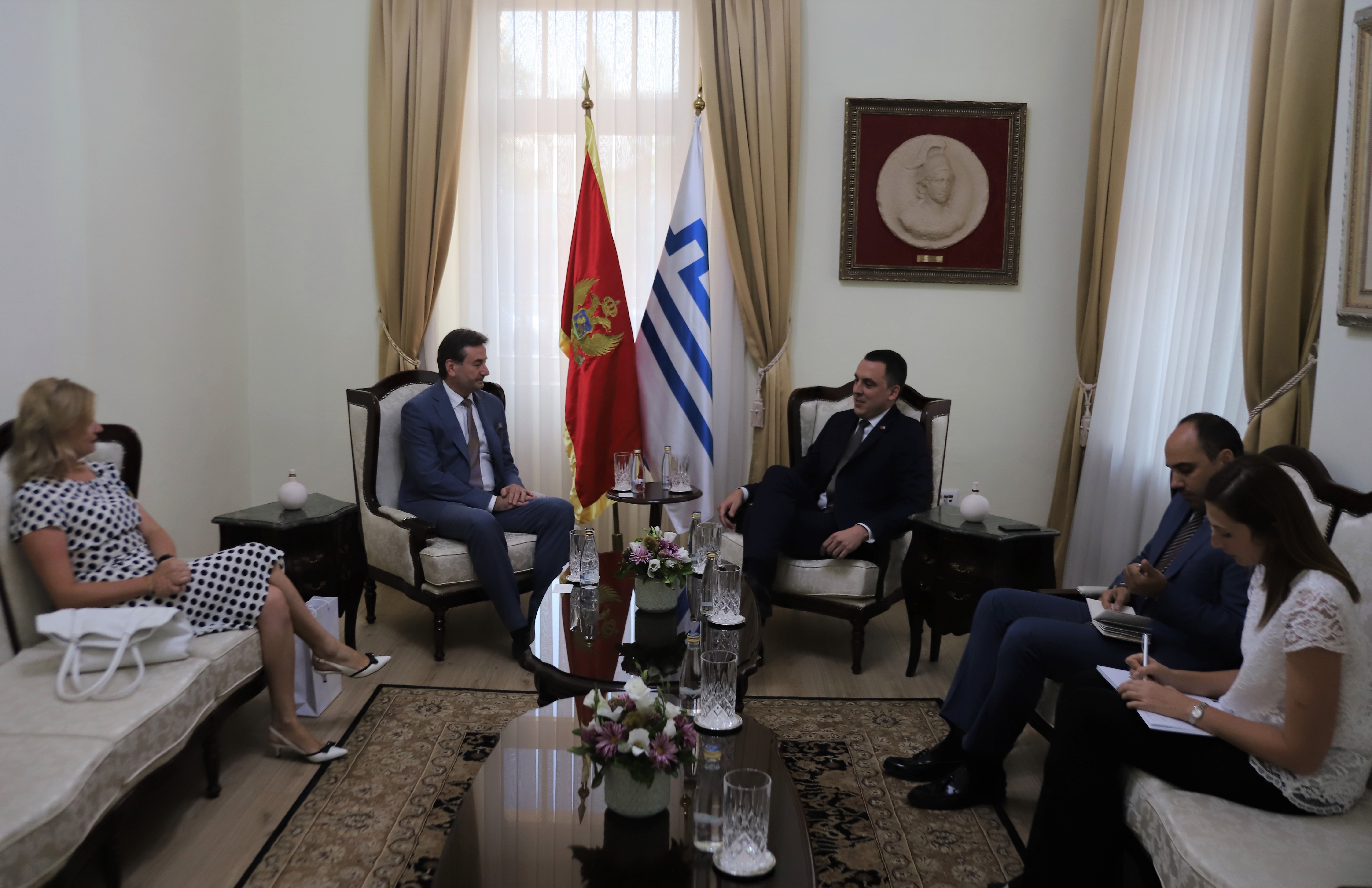 Vuković se sastao sa novoimenovanim ambasadorom Herasimenkom; Podgorica i u dobrim i u lošim vremenima prijatelj Ukrajine