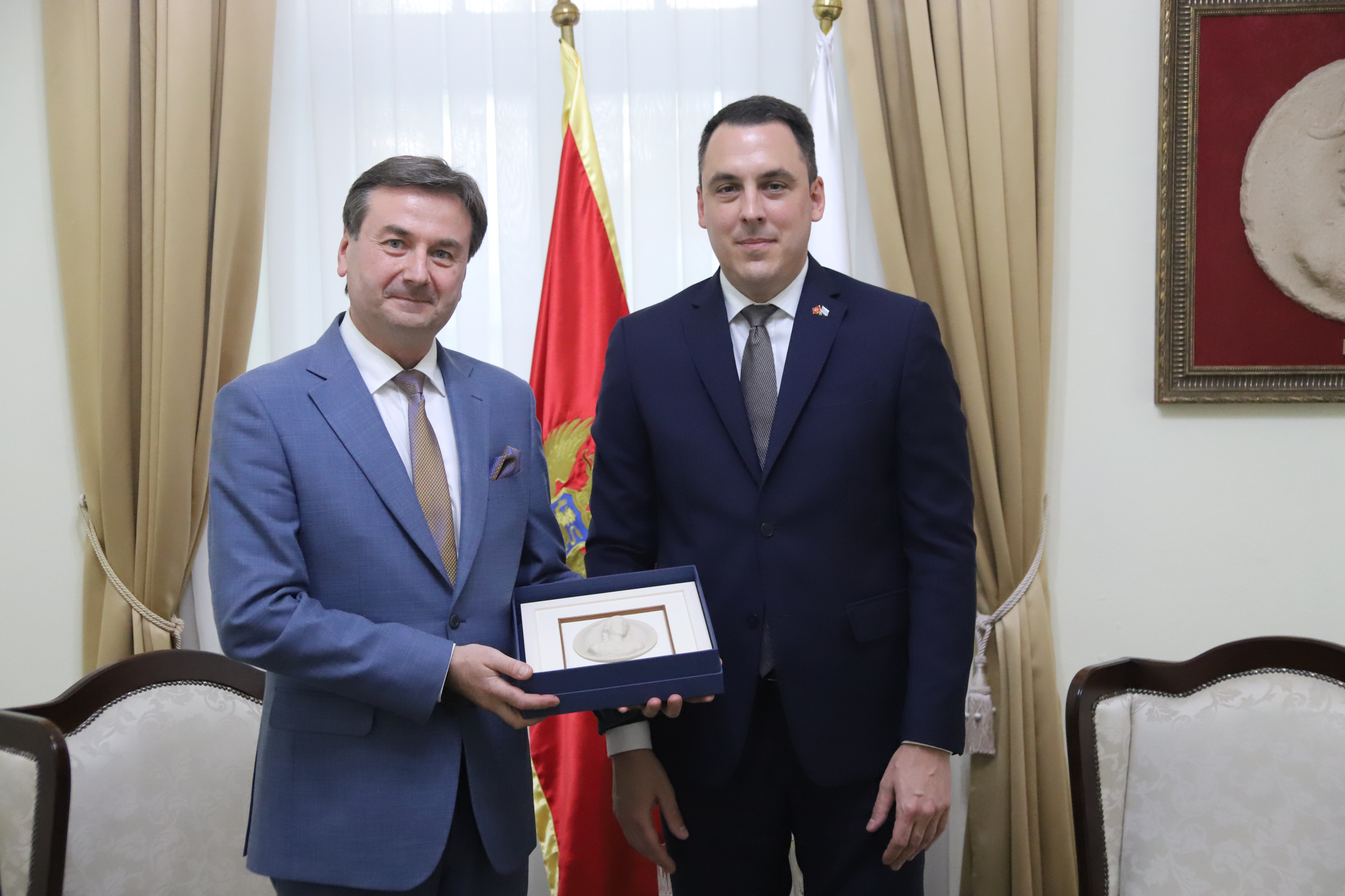 Vuković se sastao sa novoimenovanim ambasadorom Herasimenkom; Podgorica i u dobrim i u lošim vremenima prijatelj Ukrajine