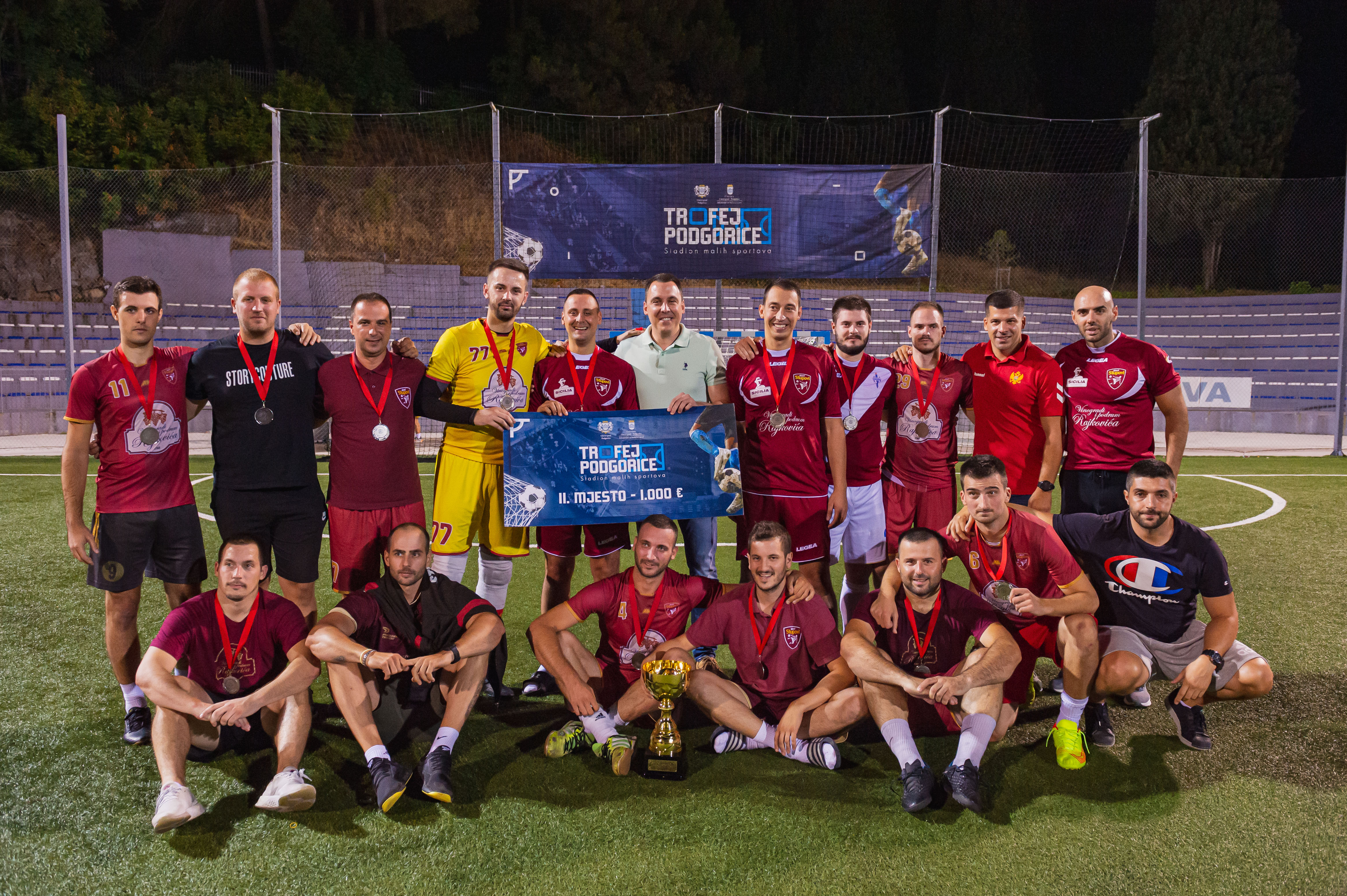 Spektakl na Stadionu malih sportova;  Trofej Podgorice prevazišao sva očekivanja