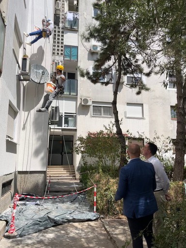 Jednoj od najvećih zgrada u Podgorici vraćen autentičan izgled; Radovi na zgradi Splićanka u završnoj fazi