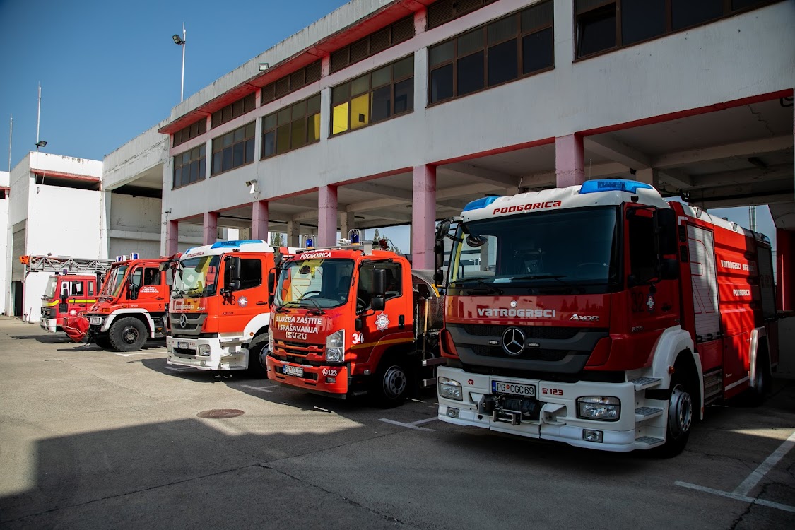 Služba zaštite i spašavanja Podgorica jedna od najopremljenijih u regionu; U modernizaciju opreme uloženo preko milion eura