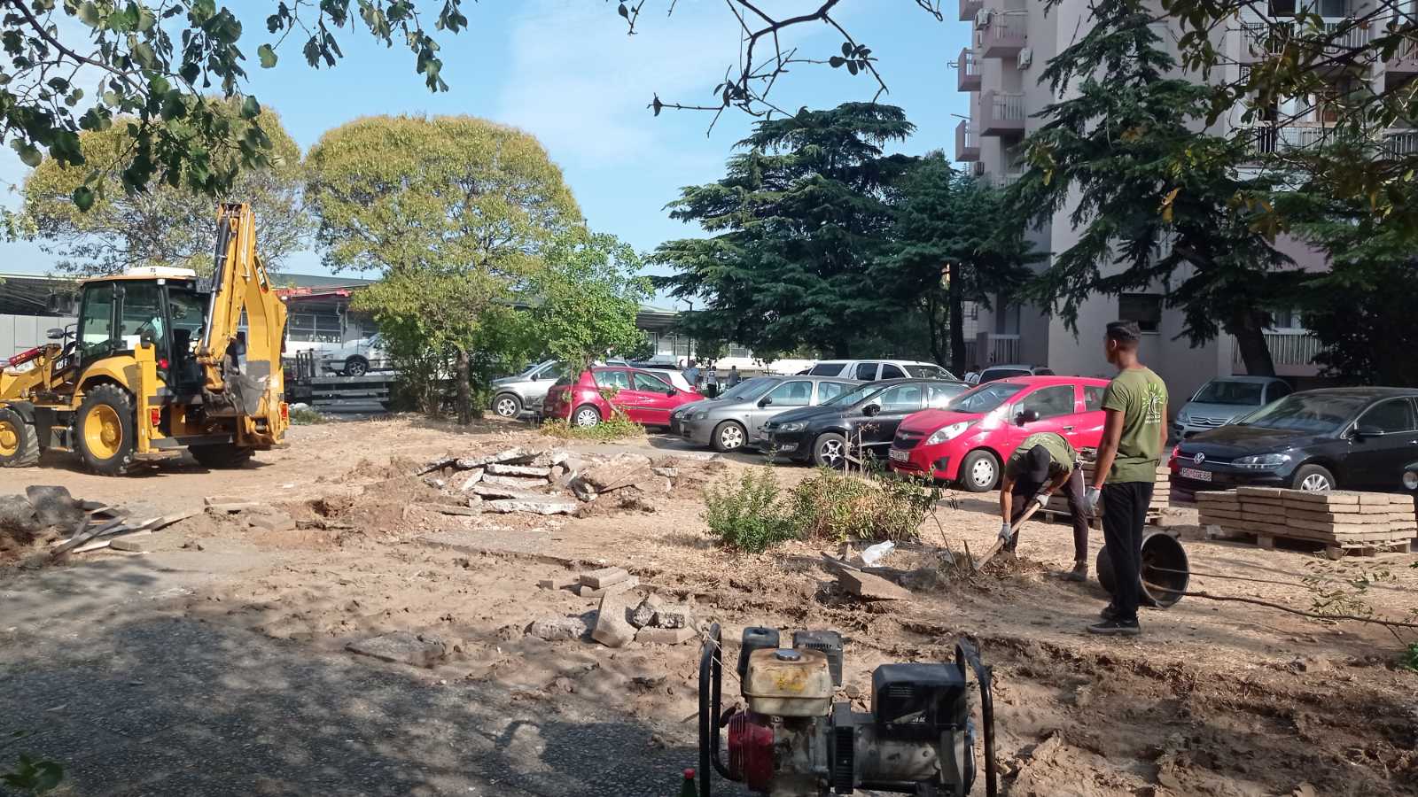 Počeli radovi na izgradnji dječijeg igrališta na Bulevaru Save Kovačevića