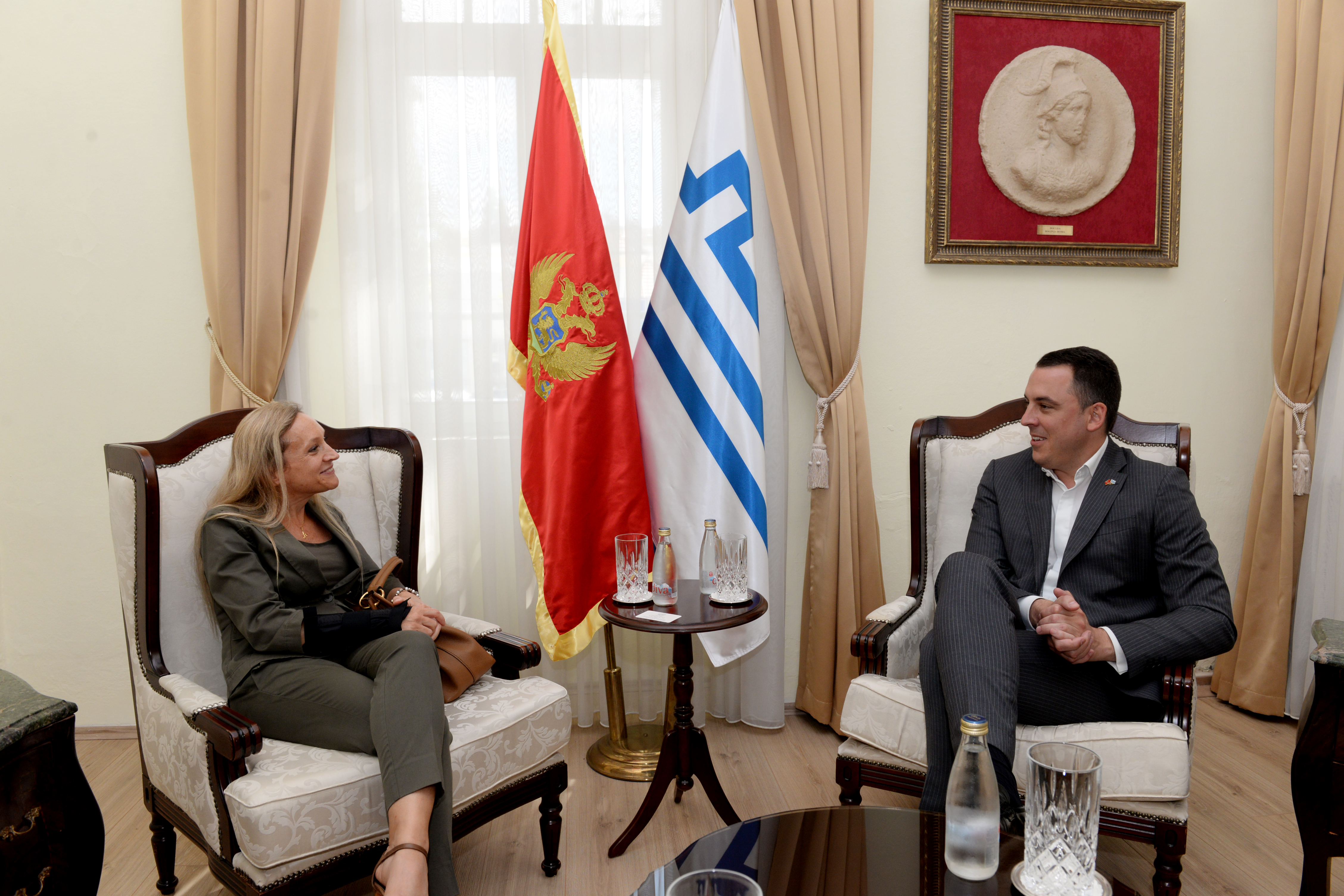 Vuković ugostio novoimenovanu ambasadorku Italije; Nastavak i unapređenje saradnje ostaju prioritet