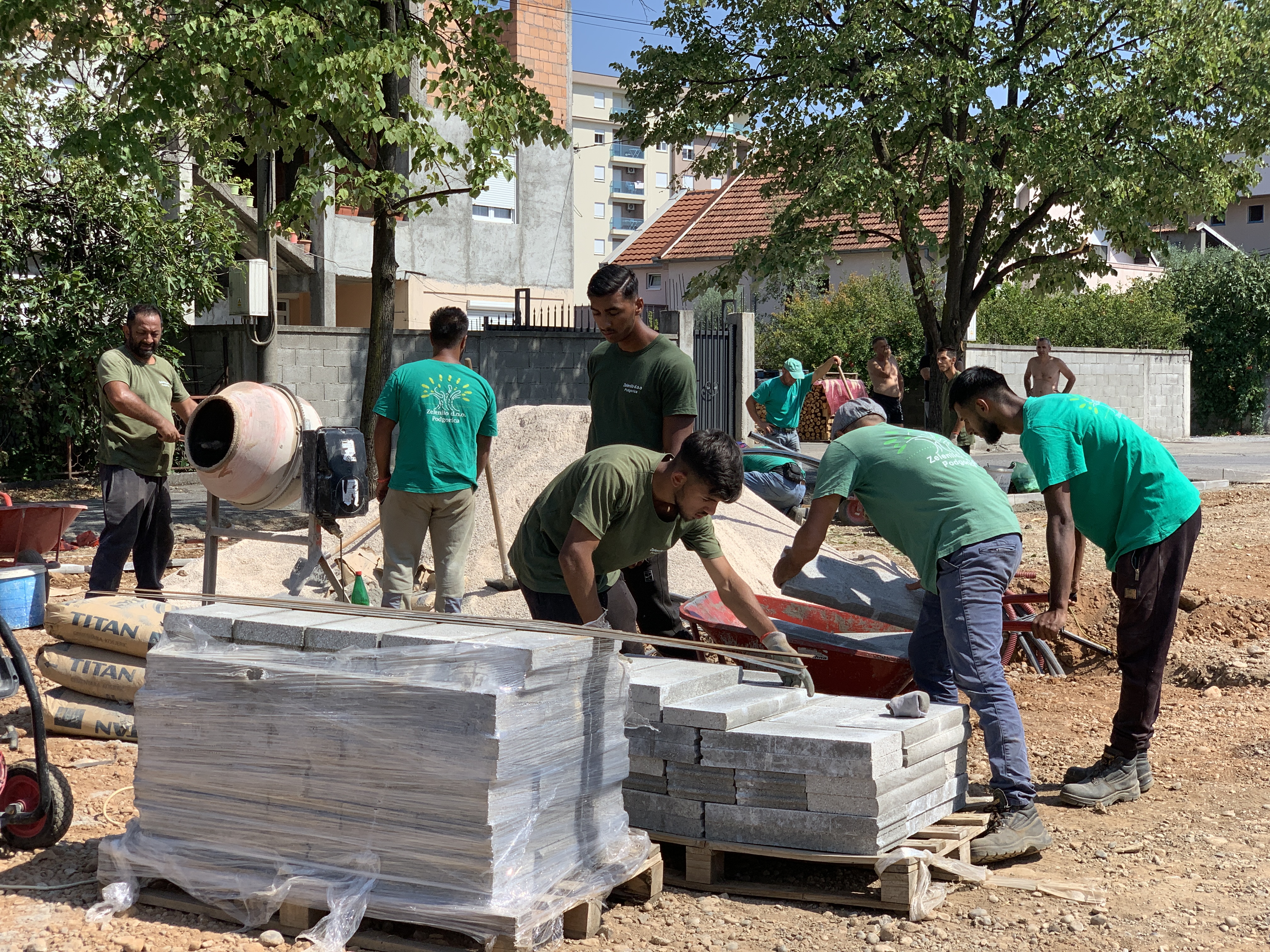 U toku radovi na izgradnji sportsko rekreativne zone u Ulici Miladina Popovića