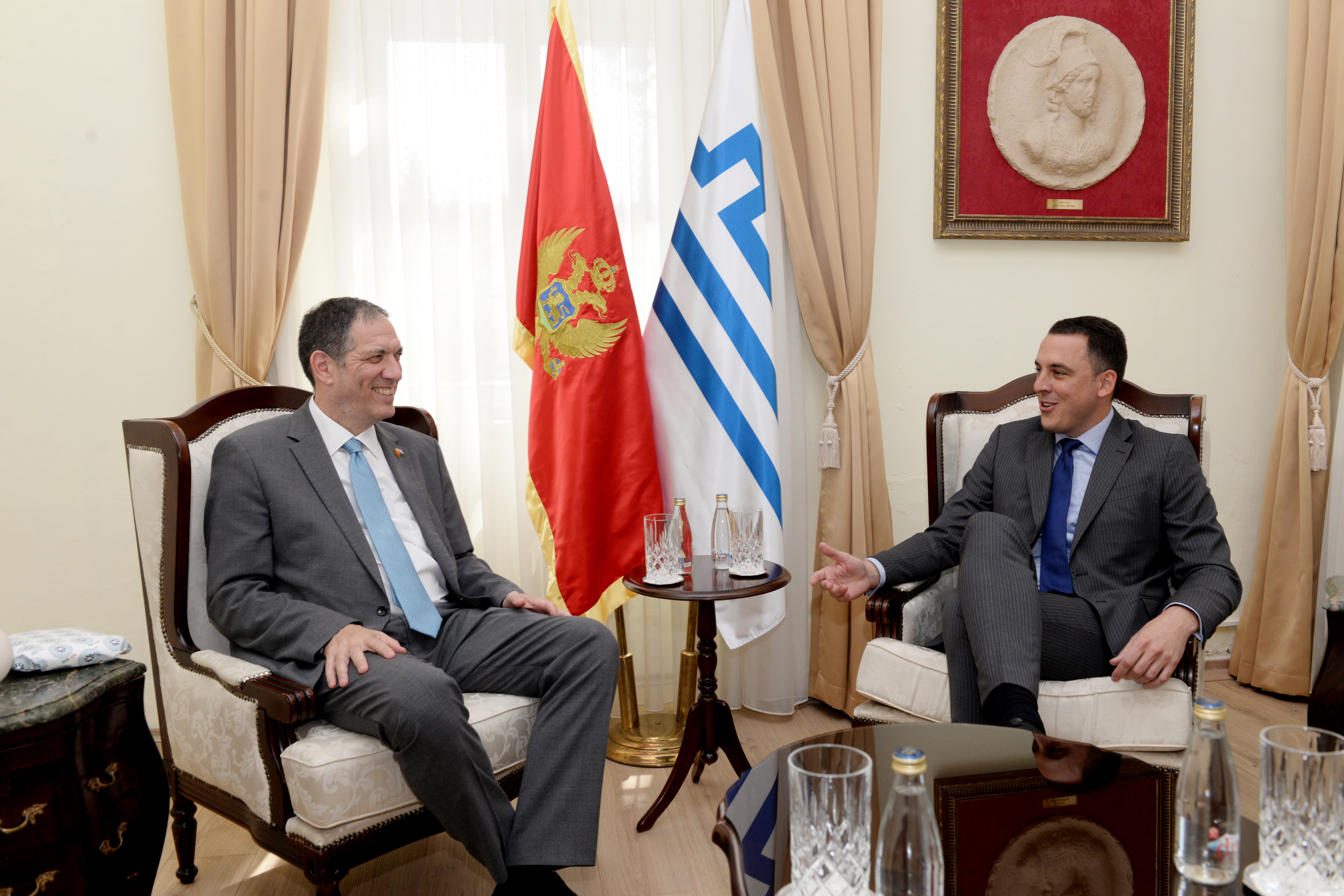 Vuković sa ambasadorom Izraela:  Podgorica prepoznata kao atraktivna destinacija za investitore