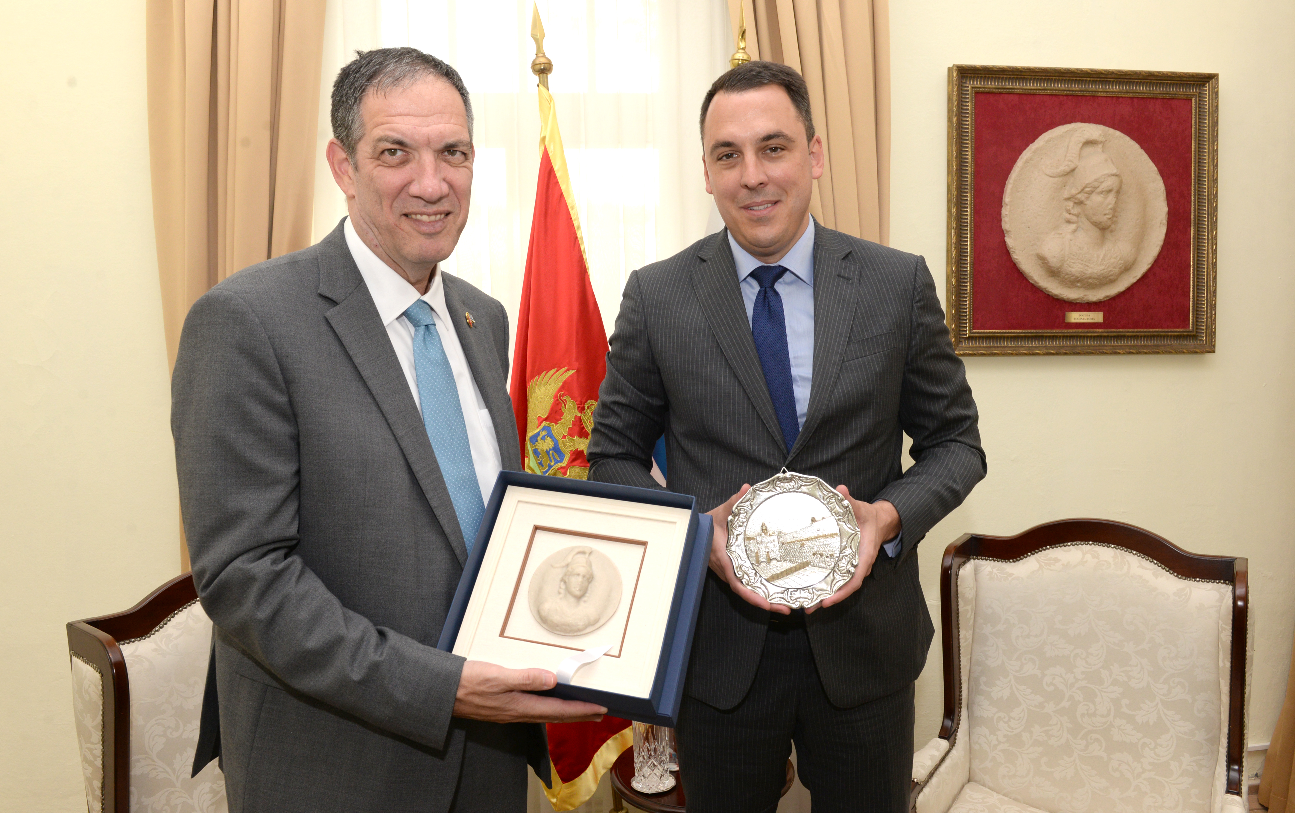 Vuković sa ambasadorom Izraela:  Podgorica prepoznata kao atraktivna destinacija za investitore