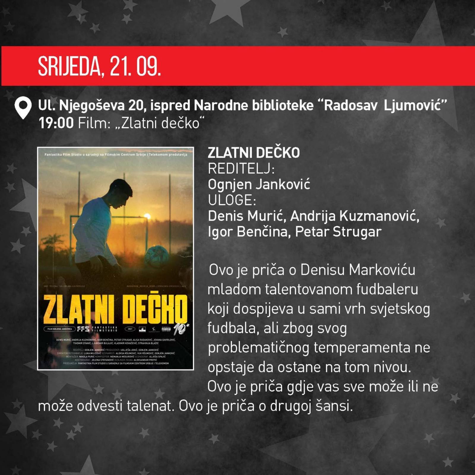 “Džada Film Fest “ se vraća u naš grad