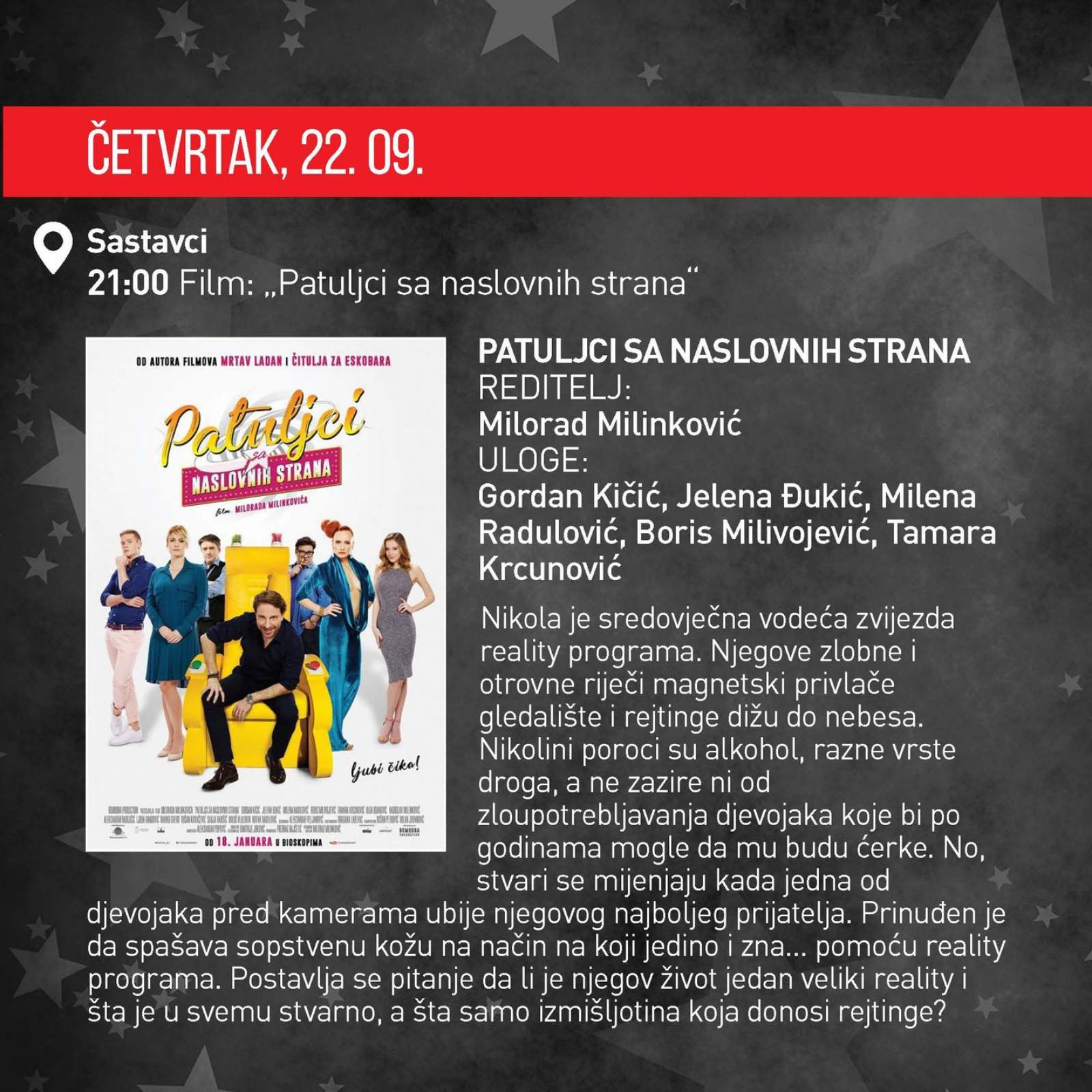 “Džada Film Fest “ se vraća u naš grad