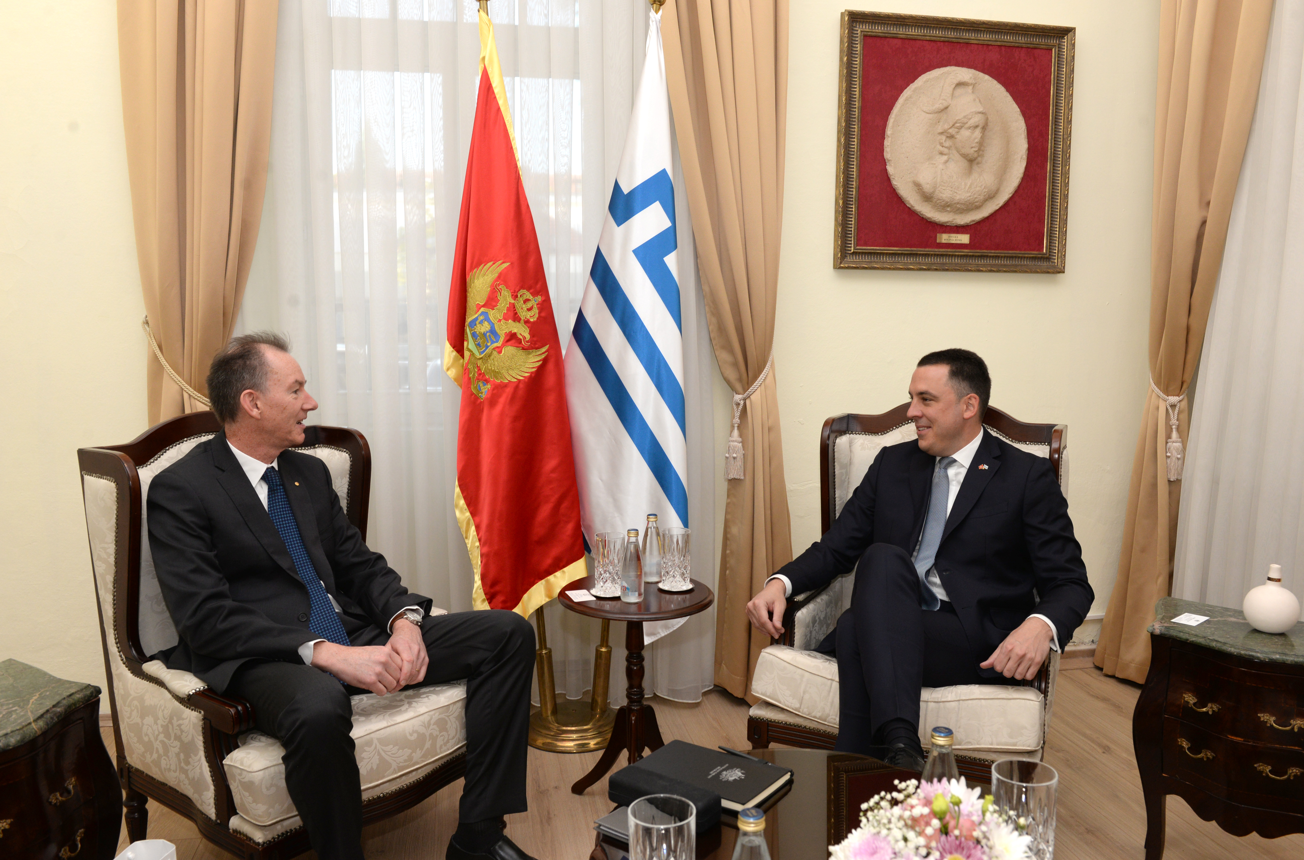 Vuković sa zamjenikom ambasadora Australije; Jačanje saradnje prioritet i u narednom periodu