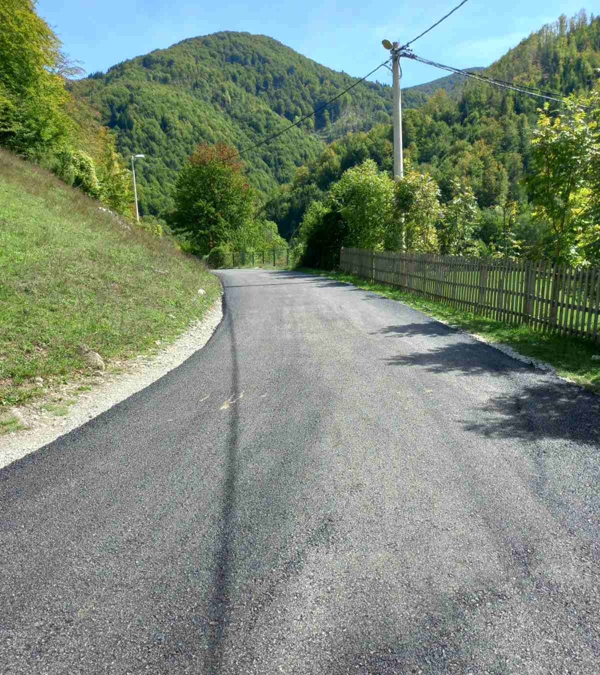 Nastavak radova na asfaltiranju u Lijevoj Rijeci