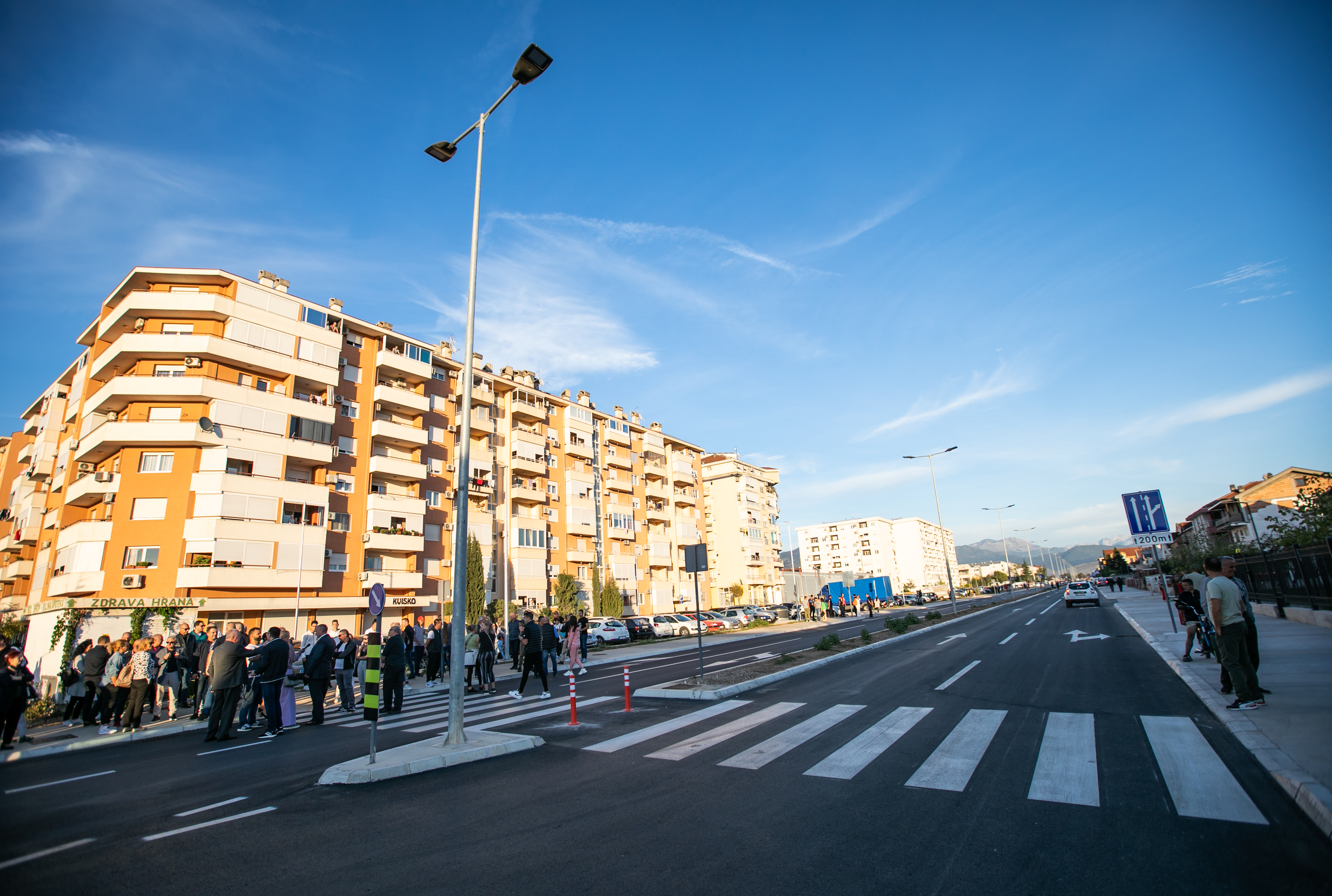Završena izgradnja Zmaj Jovinog bulevara na Starom aerodromu; Vuković: Glavni grad pokazao odgovoran odnos prema stanovnicima ovog dijela grada; Interes građana na prvom mjestu