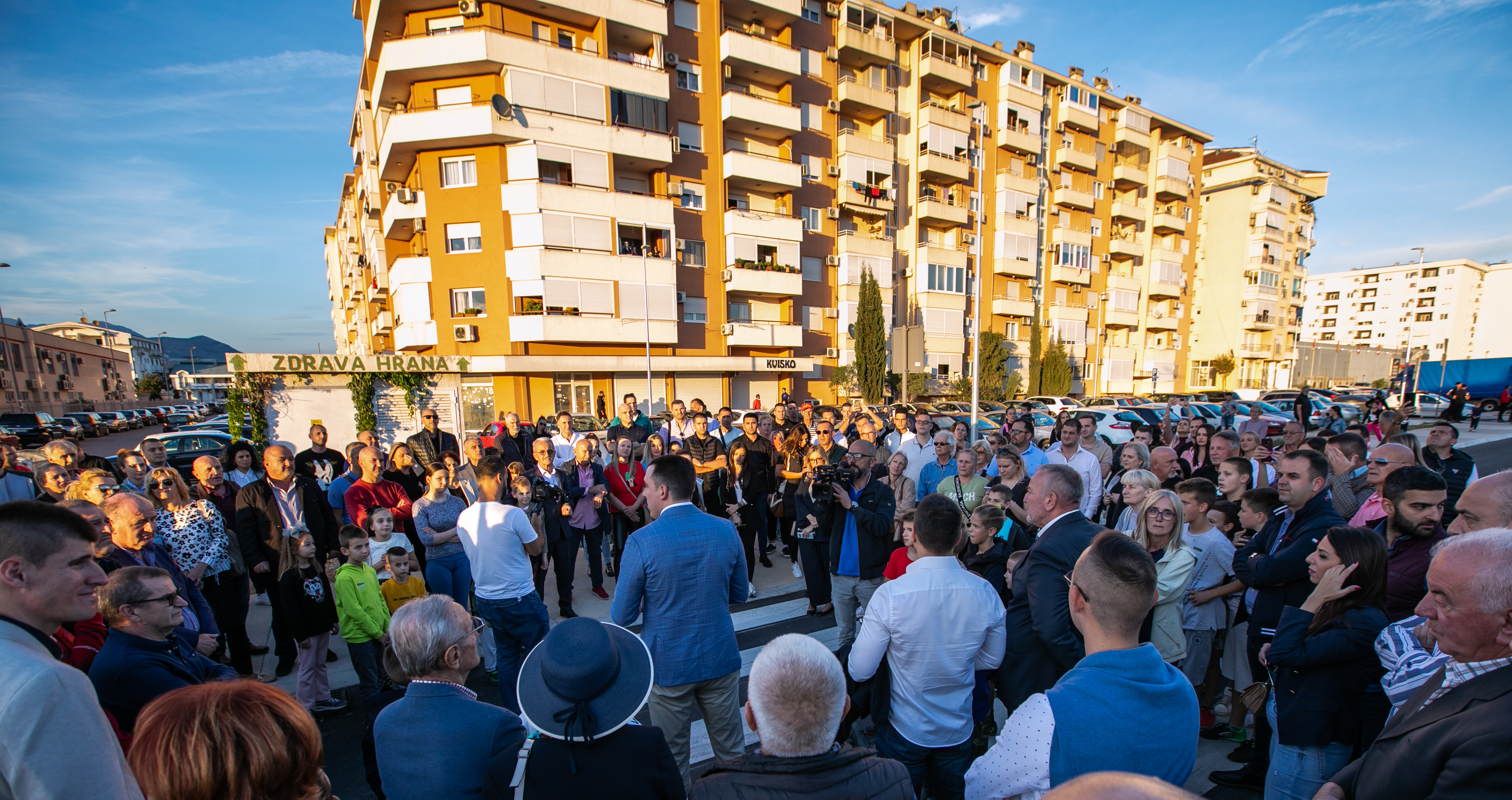 Završena izgradnja Zmaj Jovinog bulevara na Starom aerodromu; Vuković: Glavni grad pokazao odgovoran odnos prema stanovnicima ovog dijela grada; Interes građana na prvom mjestu