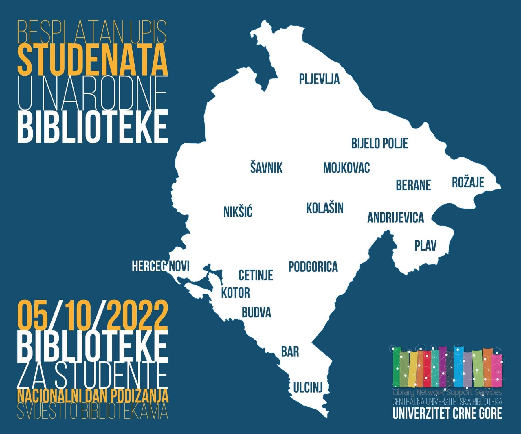 NACIONALNI DAN PODIZANJA SVIJESTI O BIBLIOTEKAMA