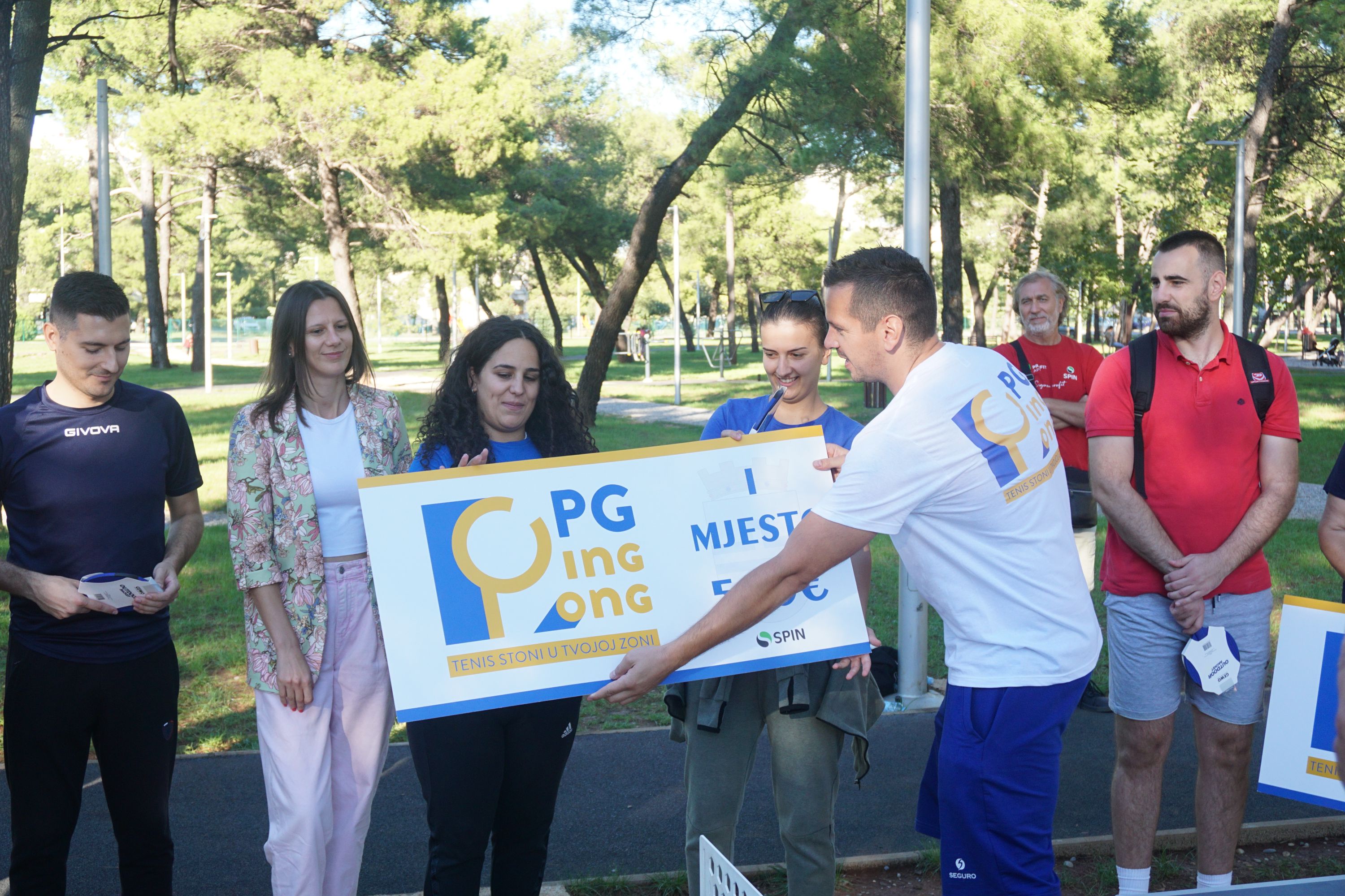 Ekipa Morača pobjednik prvog izdanja ,,PG PING PONG – TENIS STONI U TVOJOJ ZONI!''