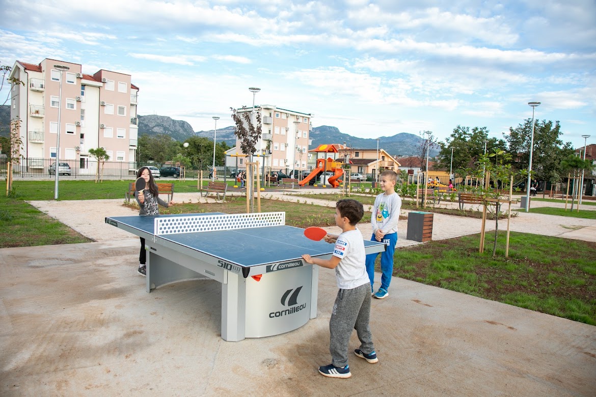 Park sa brojnim sadržajima u Ulici Ludvika Kube za sve generacije