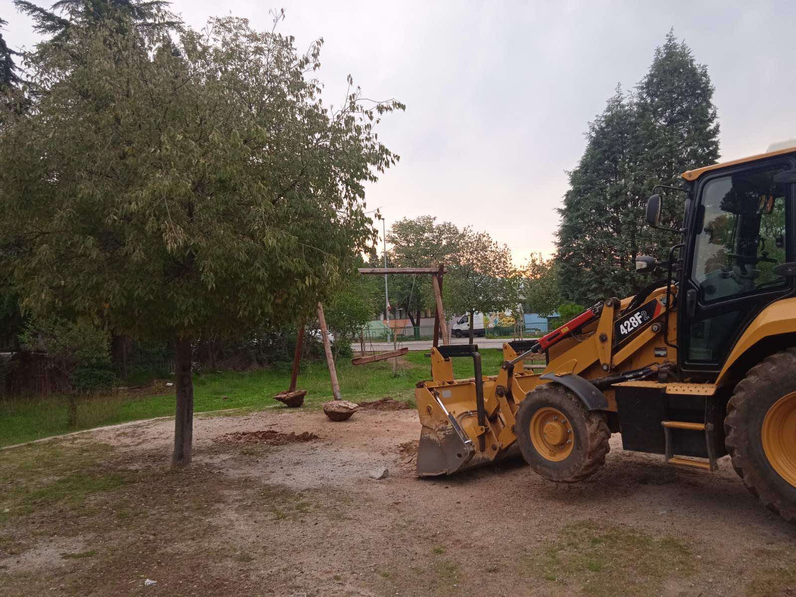 Počeli radovi na izgradnji dječijeg igrališta u Ulici Radosava Burića