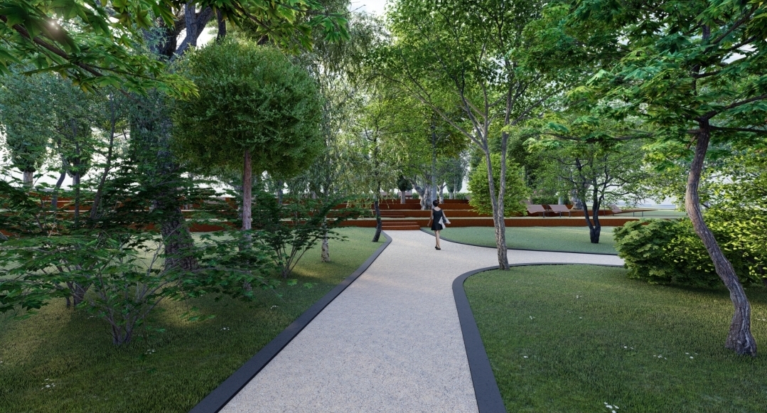 Počelo uređenje parka u okviru kompleksa SC "Morača"