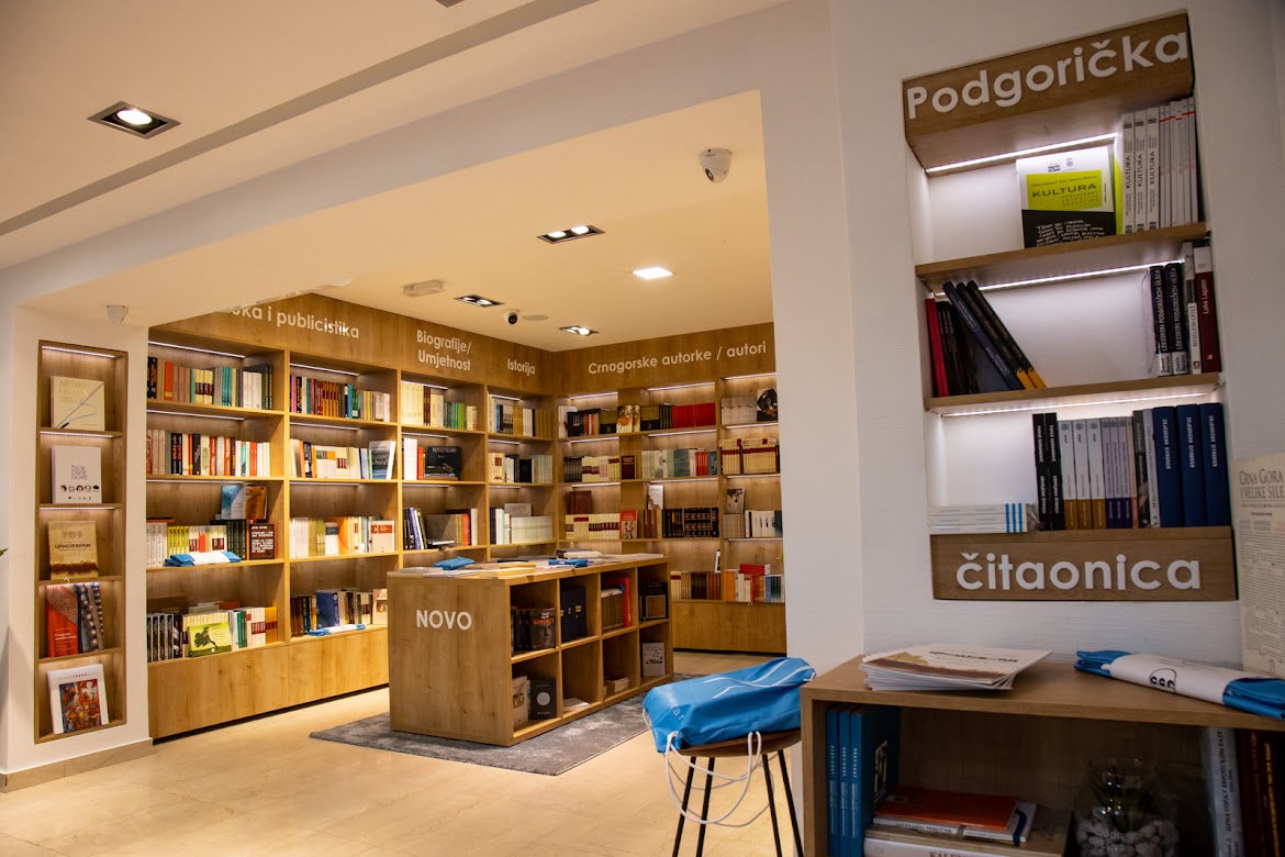 Novo mjesto okupljanja za ljubitelje pisane riječi; U Ulici slobode otvorena Podgorička knjižara