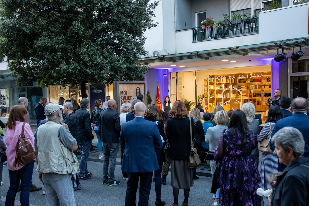 Novo mjesto okupljanja za ljubitelje pisane riječi; U Ulici slobode otvorena Podgorička knjižara