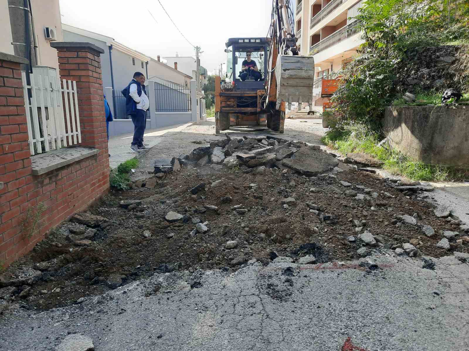 Počeli radovi na sanaciji Ulice VII omladinske brigade