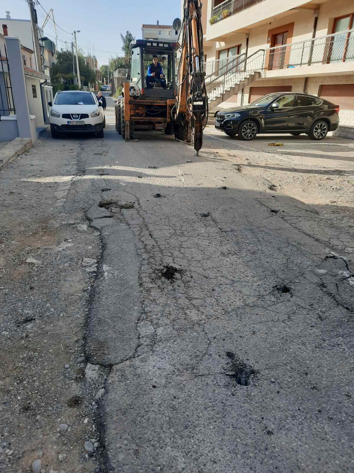 Počeli radovi na sanaciji Ulice VII omladinske brigade