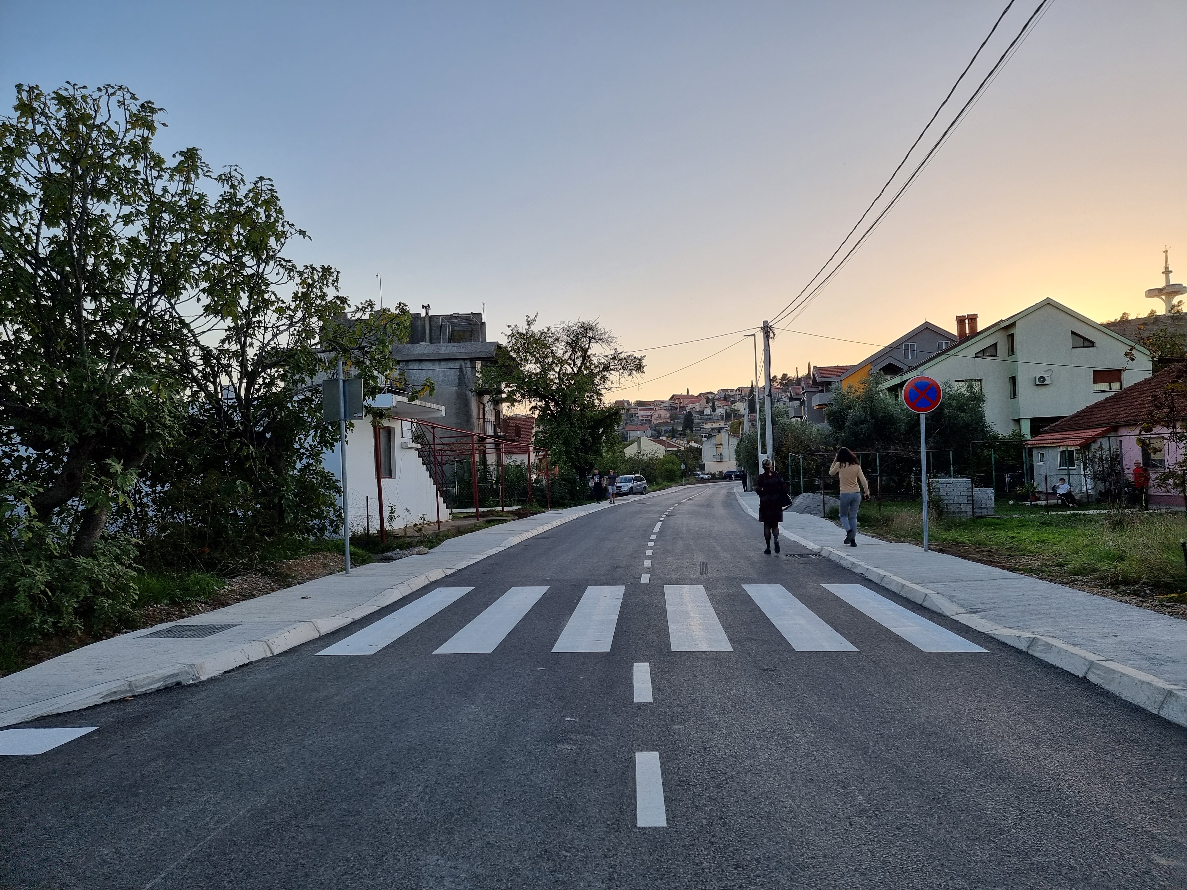 Rekonstruisana Ulica Dušana Milutinovića na Zabjelu