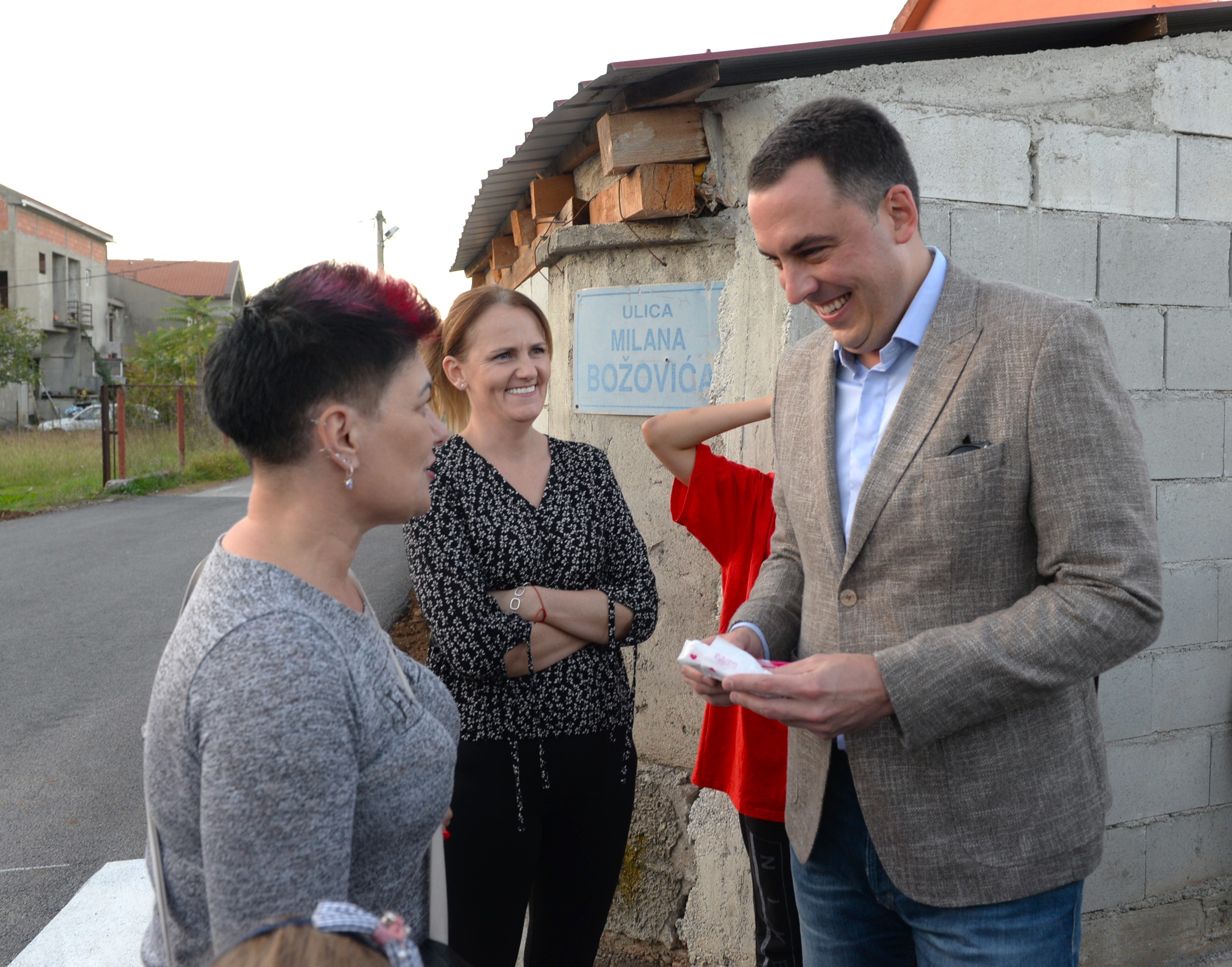 Rekonstruisana Ulica Dušana Milutinovića na Zabjelu