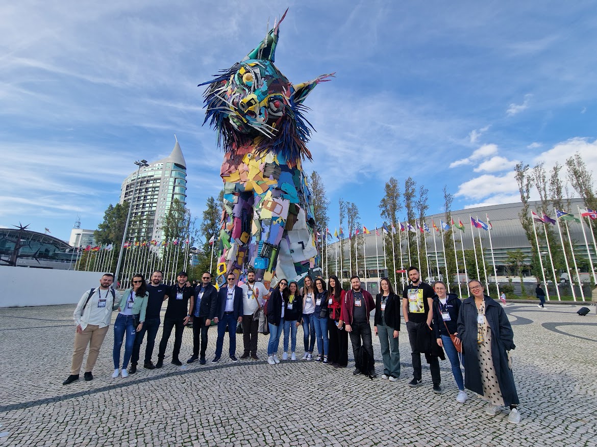 Crnogorska delegacija na Web samitu u Lisabonu