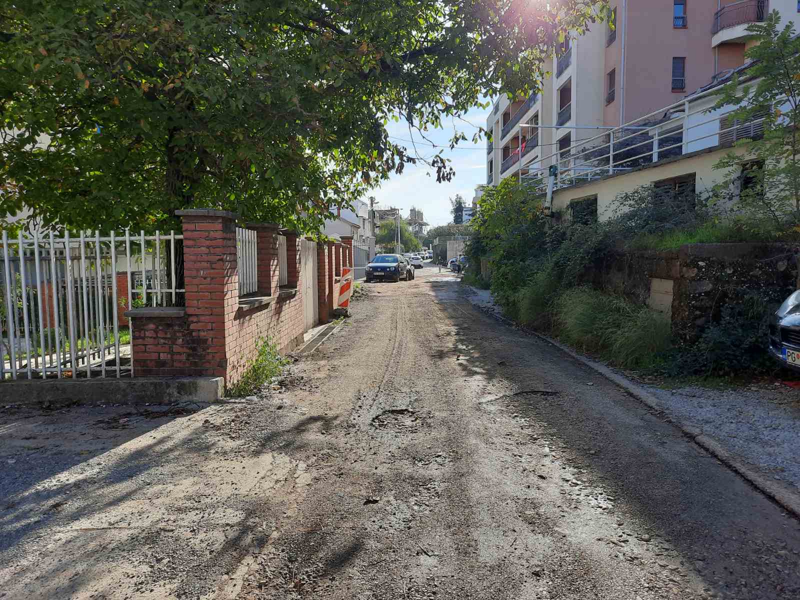 U toku radovi na sanaciji Ulice VII omladinske brigade i kraka Ulice Gavra Vukovića