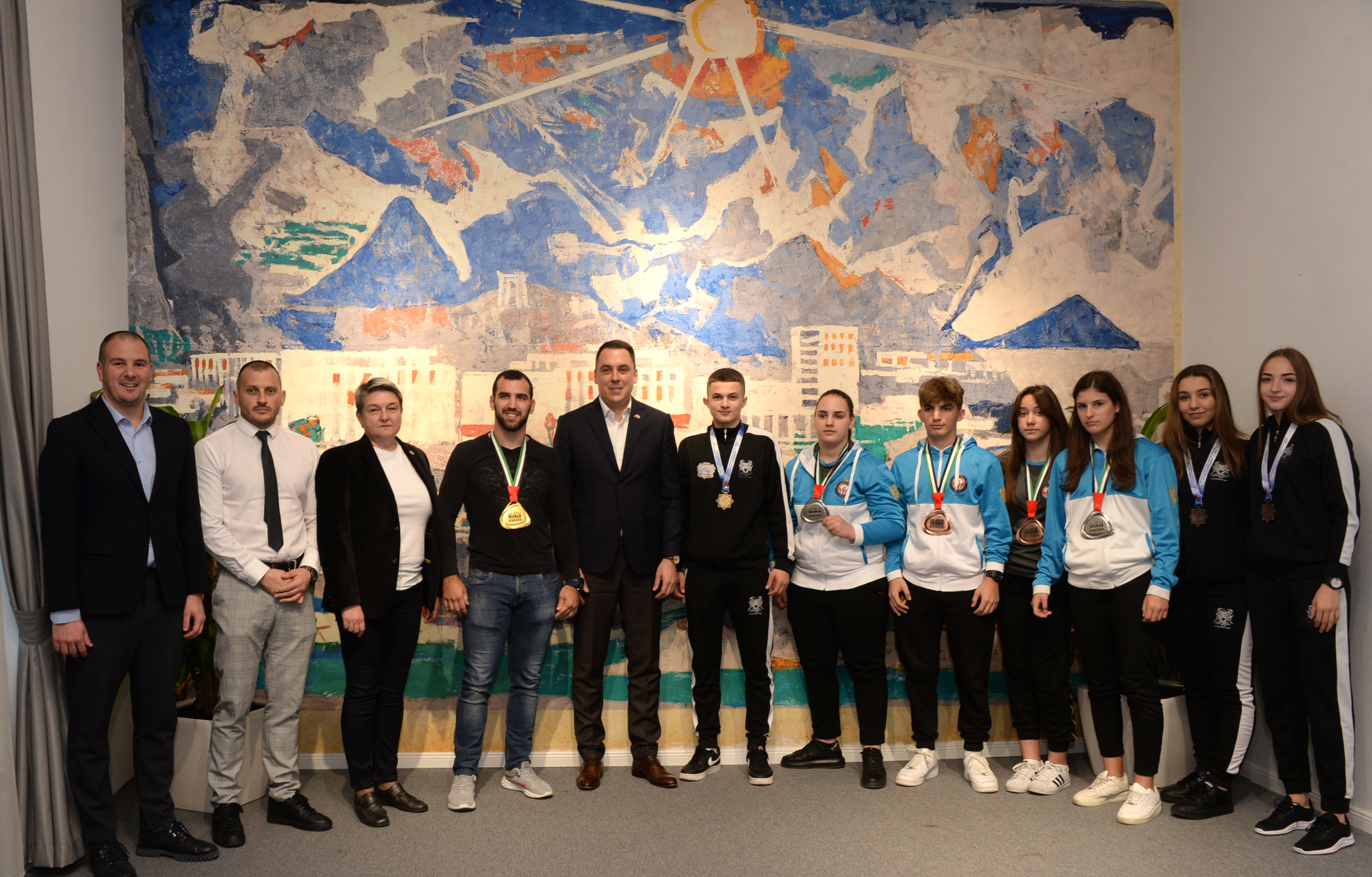 Glavni grad upriličio prijem za mlade karatiste i takmičare u džiju džici