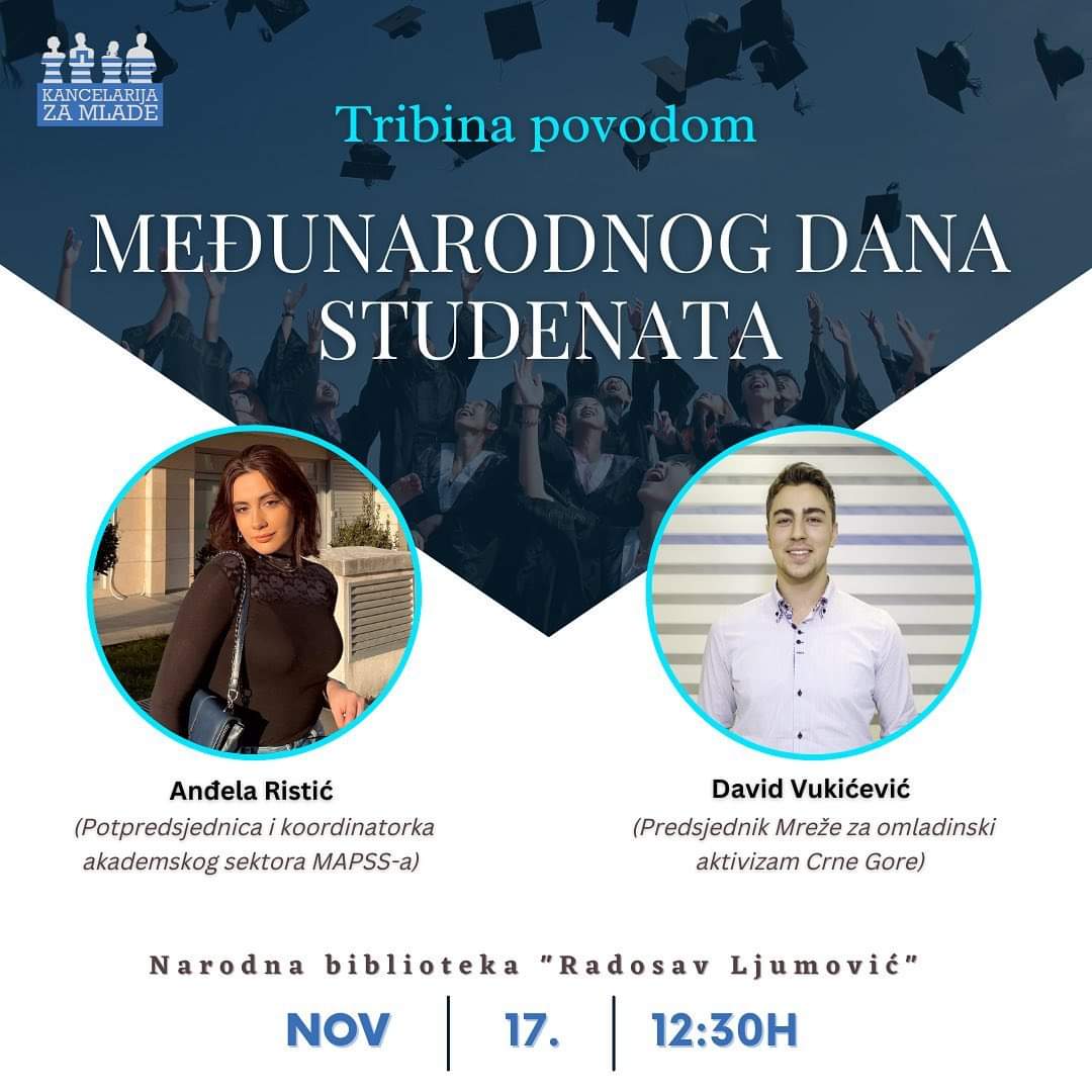 Poziv mladima da se prijave za tribinu povodom Međunarodnog dana mladih