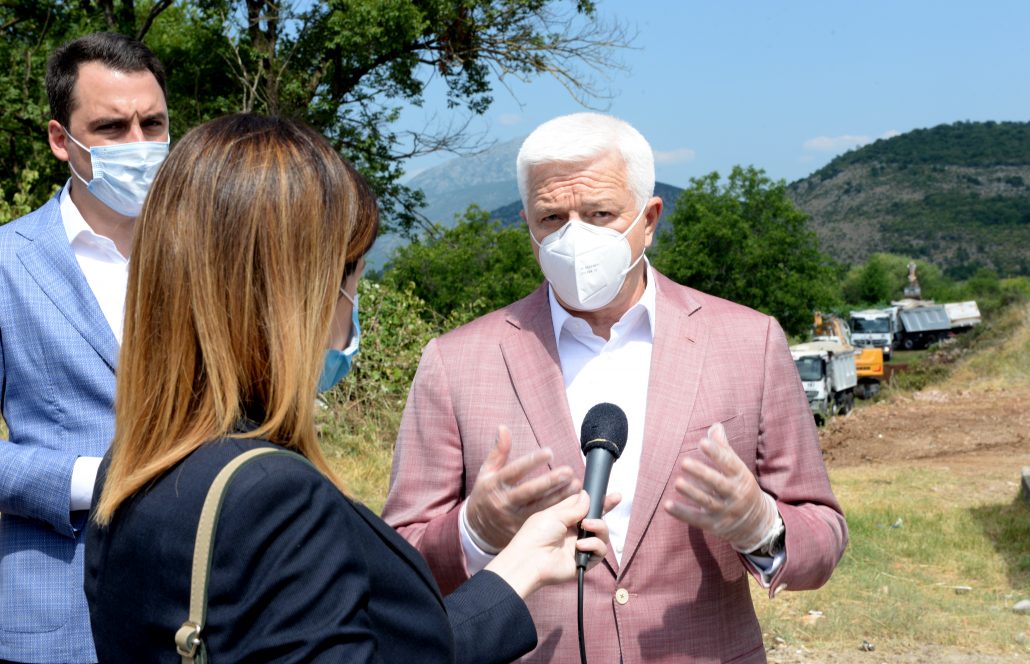 Počela gradnja bulevara od Podgorice do Danilovgrada vrijednog 24 miliona eura