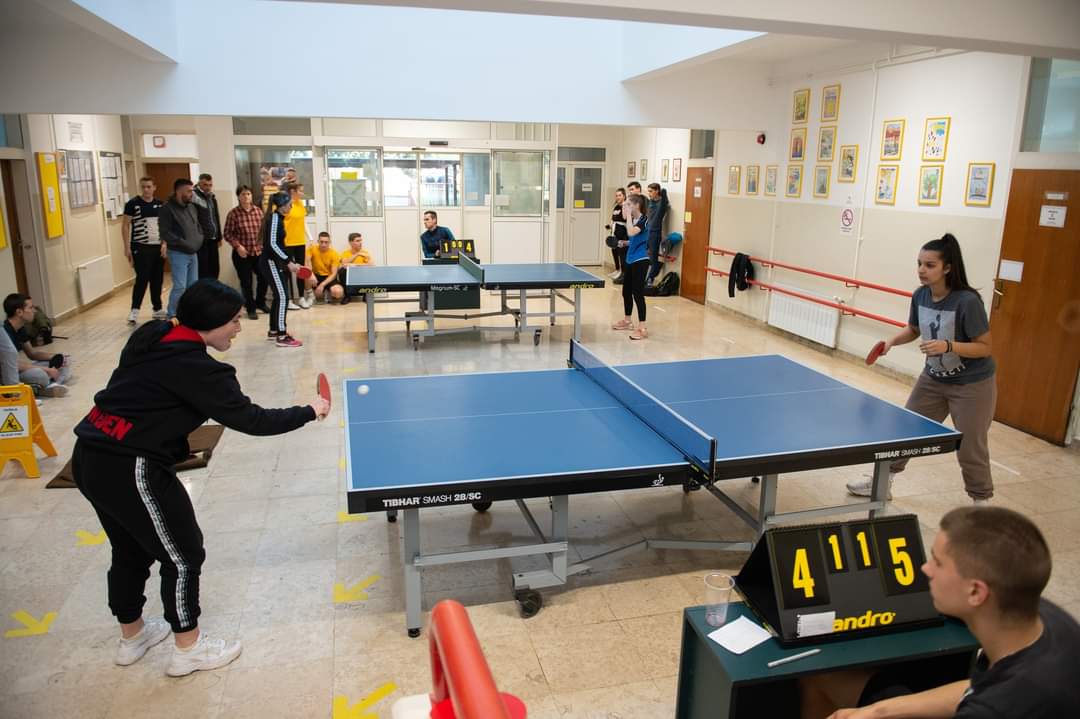 Srednjoškolci Podgorici; Gimnazijalci najbolji u stonom tenisu