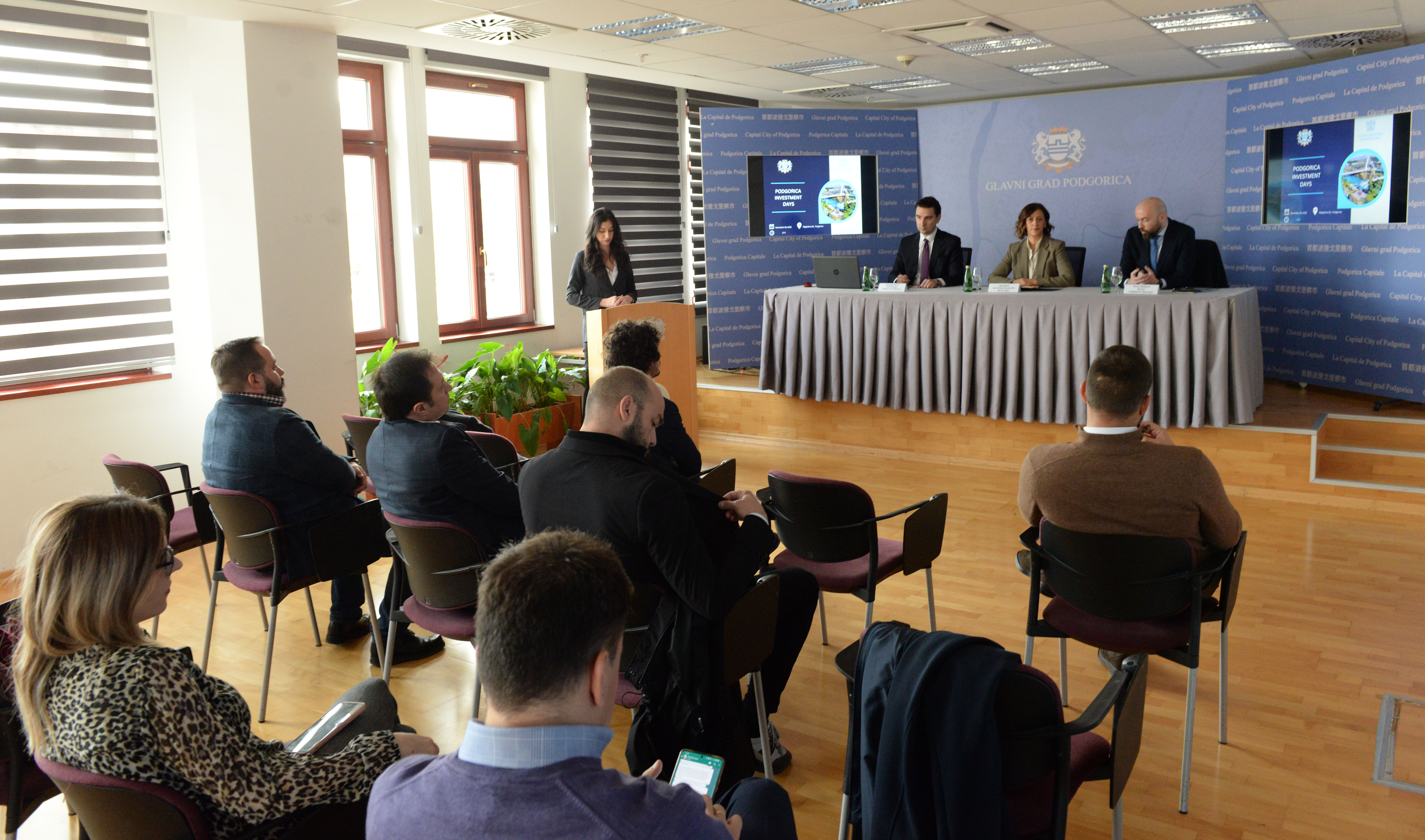 U fokusu “Podgorica investment days” zelena ekonomija: Investicioni potencijali Podgorice predstavljeni privrednicima iz Italije i Albanije