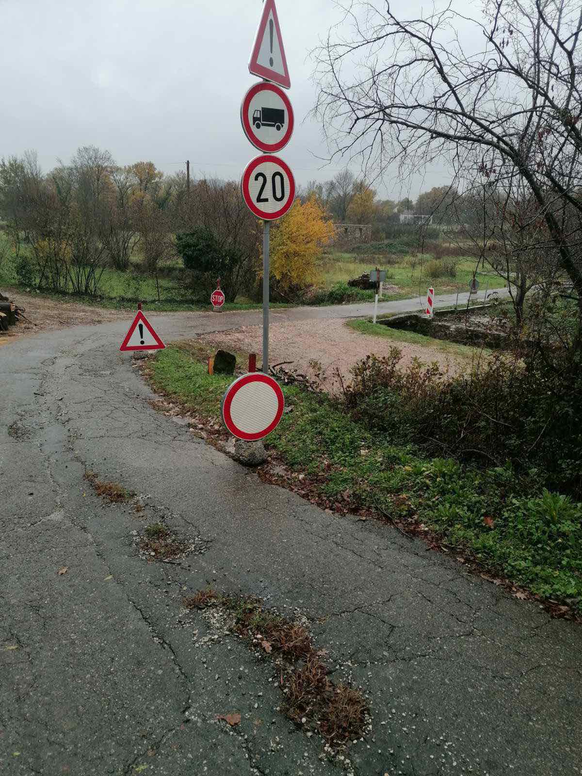 Most preko Širalije na putu Drezga-Đurkovići stavlja se van upotrebe