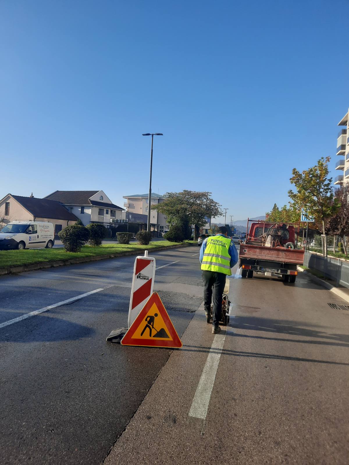 Počeli radovi na sanaciji drugog dijela Bulevara knjaza Danila
