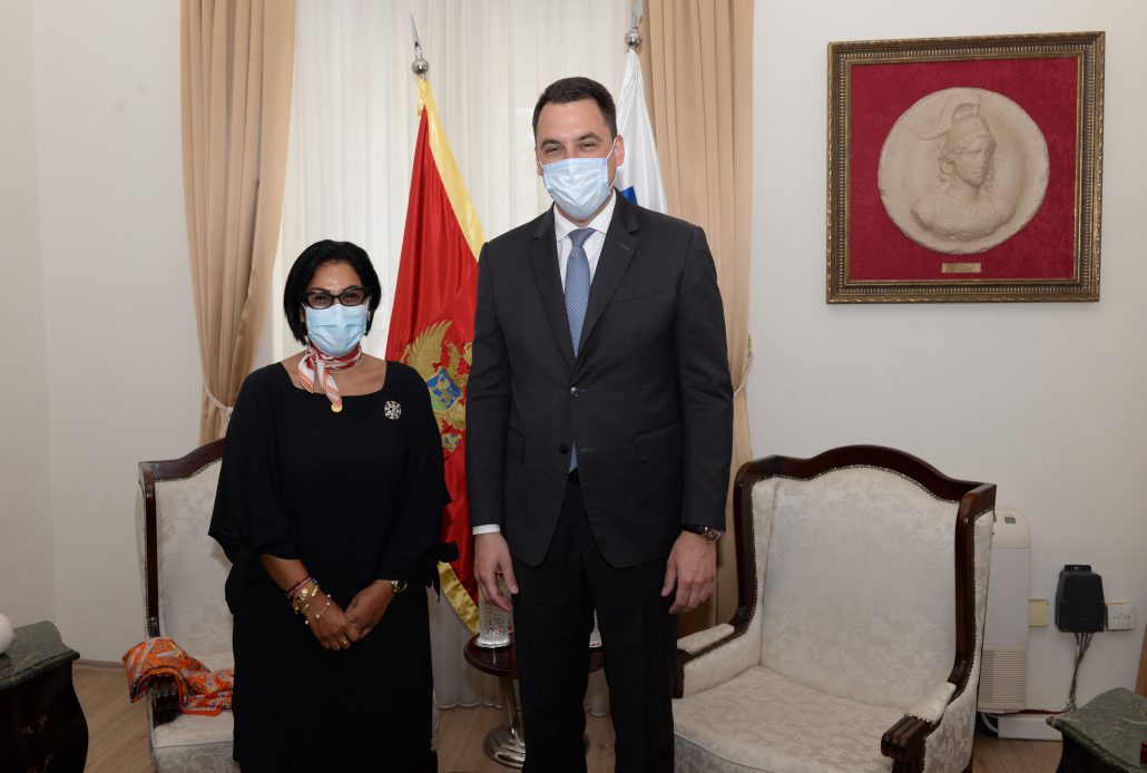 Vuković primio ambasadorku UAE: Veliki potencijal za ulaganja i jačanje saradnje između dvije prijateljske zemlje
